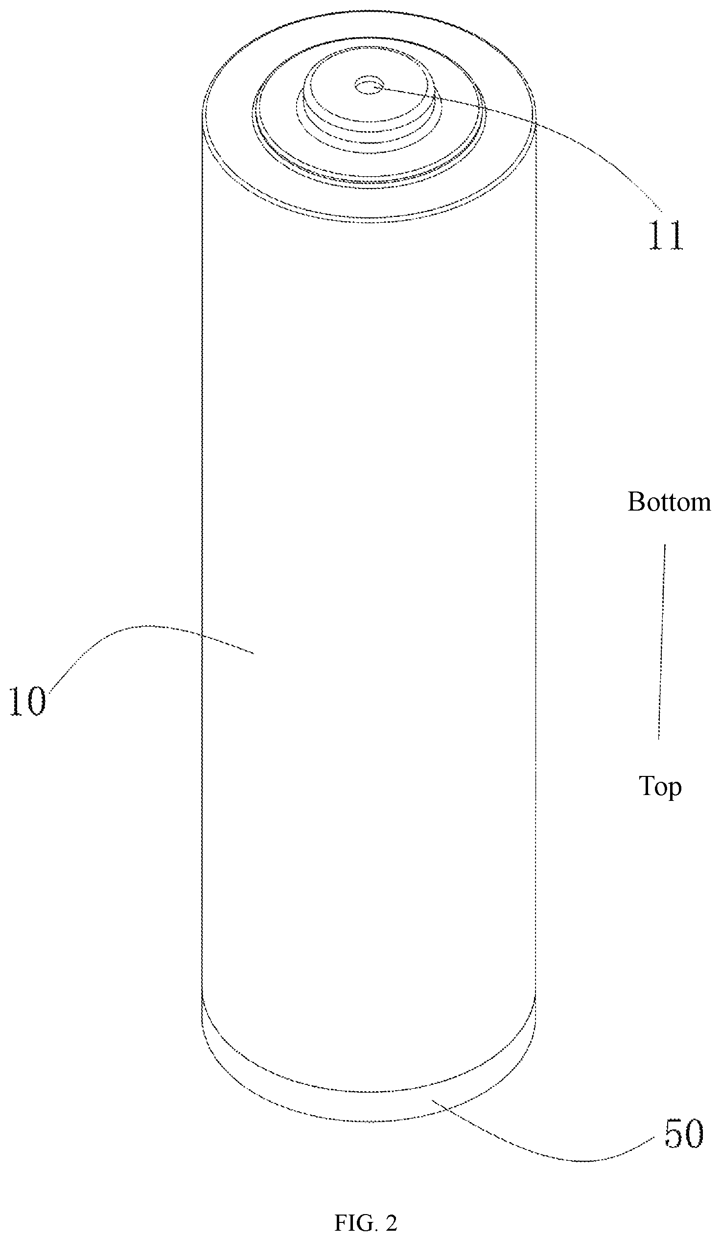 Patent US12100820 Figure 2 – Integrated battery using airflow sensor for control