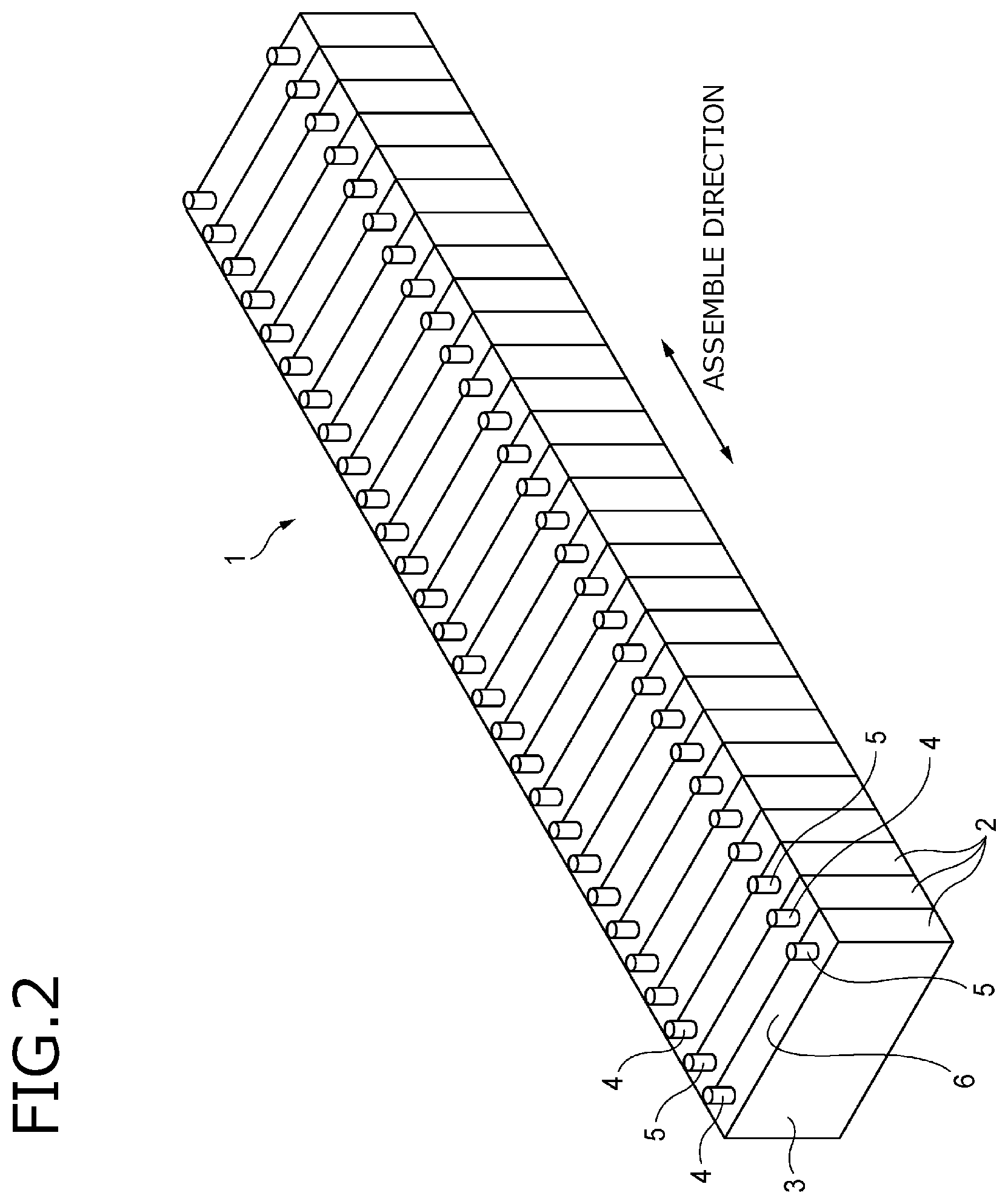 Patent US12100821 Figure 2 – Bus bar module