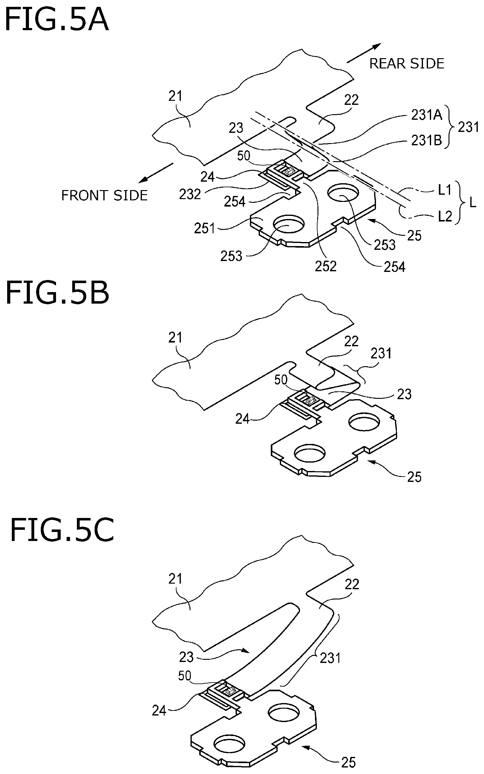 Patent US12100821 Figure 5 – Bus bar module