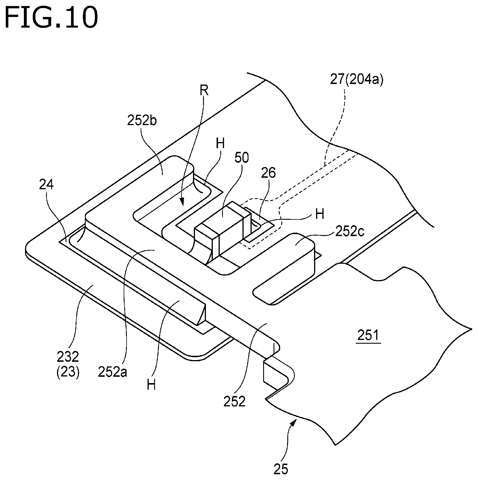 Patent US12100821 Figure 10 – Bus bar module