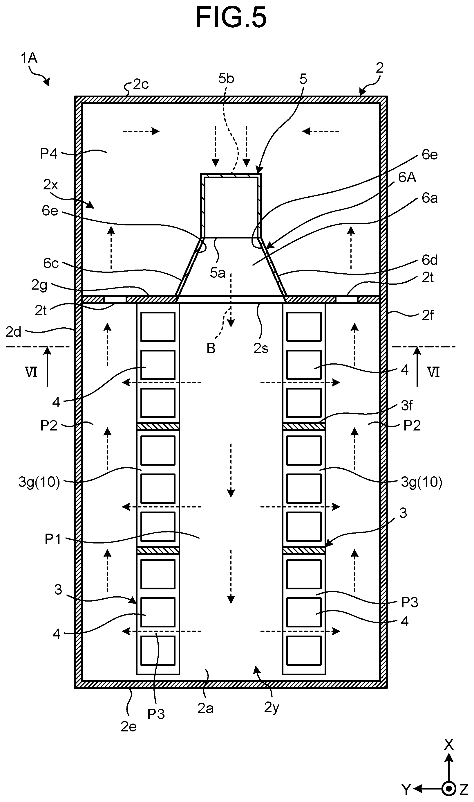Patent US12100823 Figure 5 – Cooling system