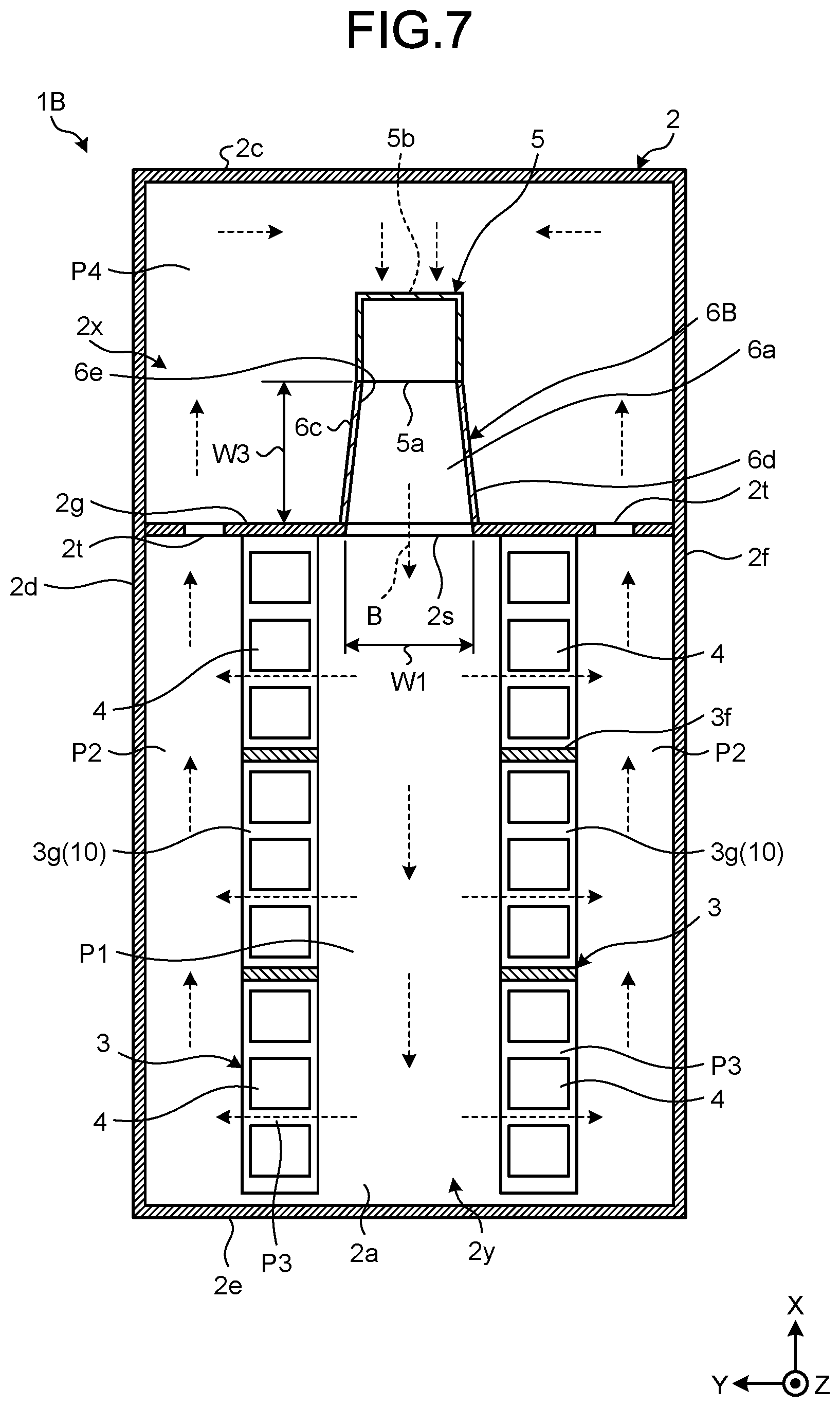 Patent US12100823 Figure 7 – Cooling system