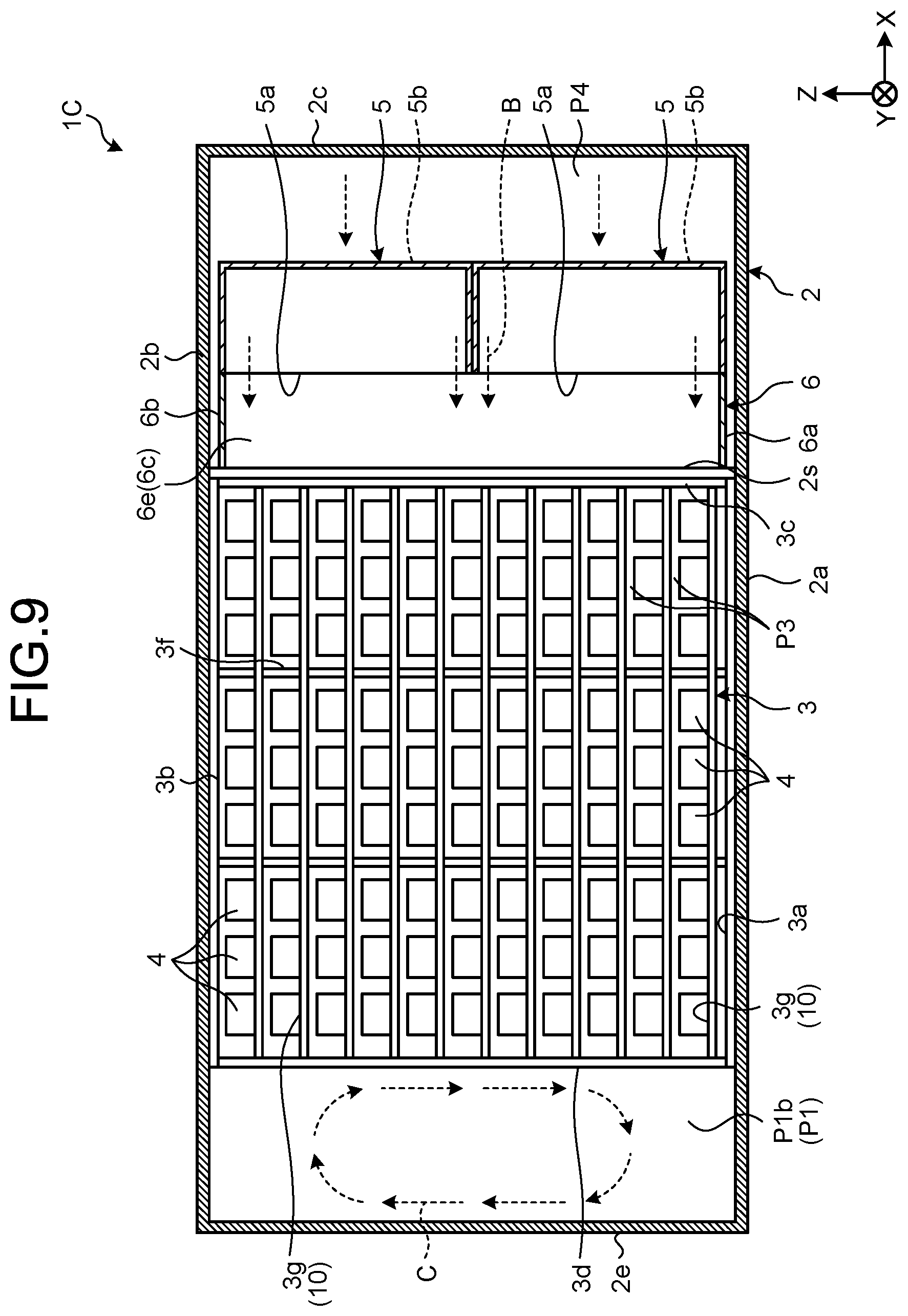 Patent US12100823 Figure 9 – Cooling system