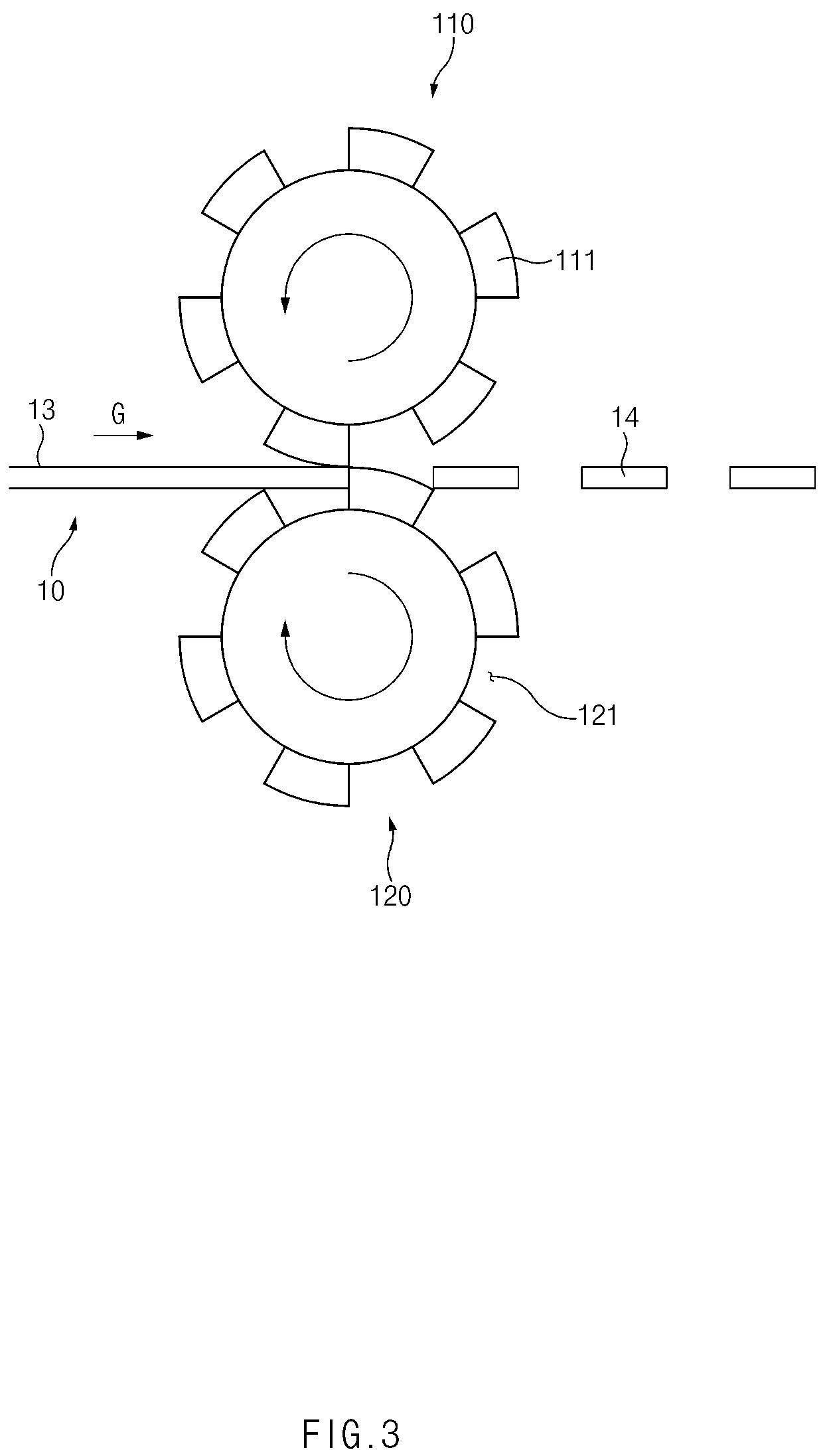 Patent US12100827 Figure 3 – Apparatus for manufacturing electrode for secondary battery, electrode for secondary battery manufactured therethrough, and secondary battery