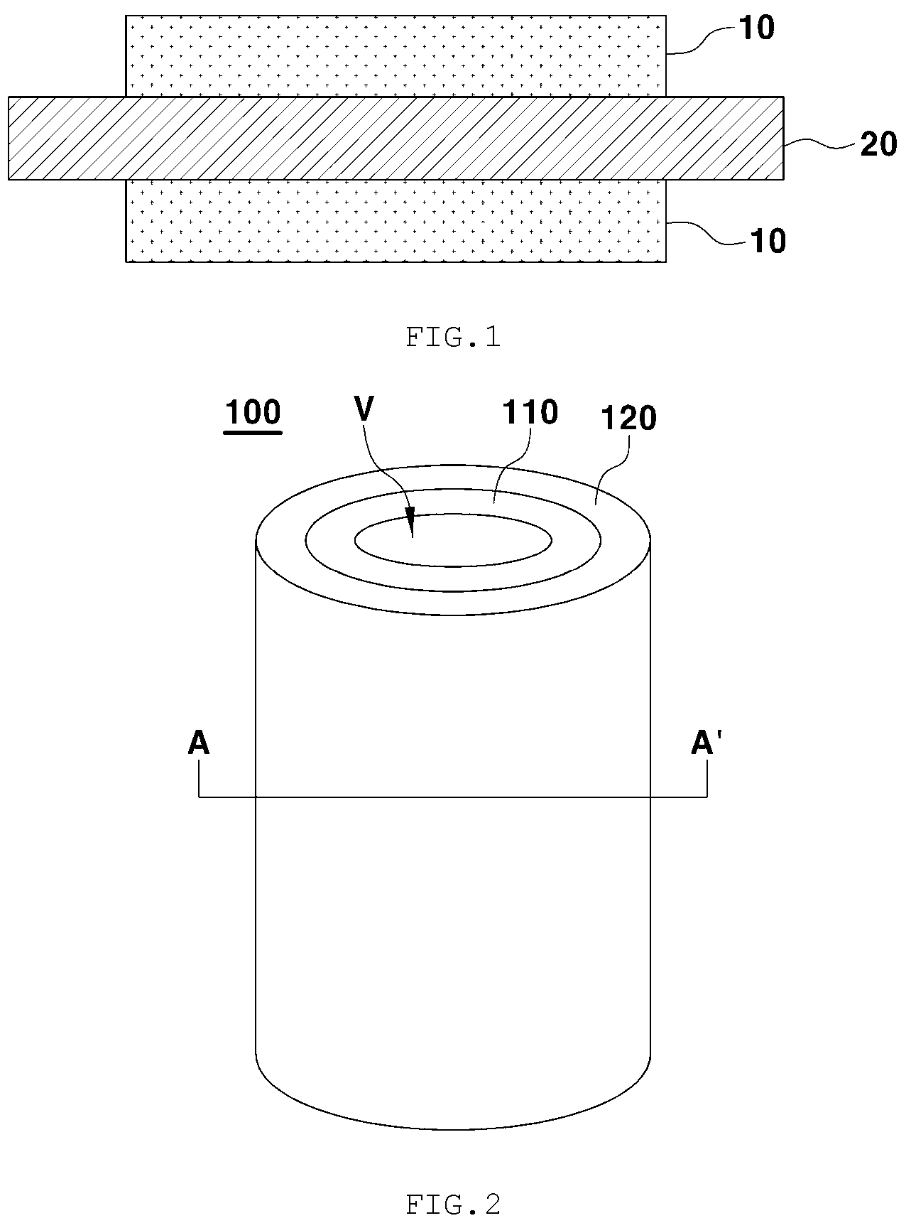 Patent US12100846 Figure 1 – Tube-shaped catalyst complex and catalyst slurry including same for fuel cell