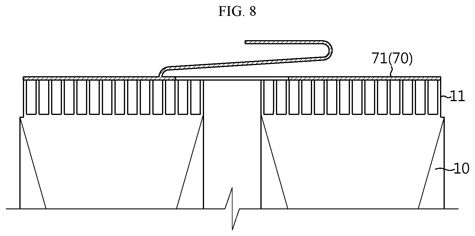 Patent US12100847 Figure 9 – Cylindrical battery cell, and battery pack and vehicle comprising same