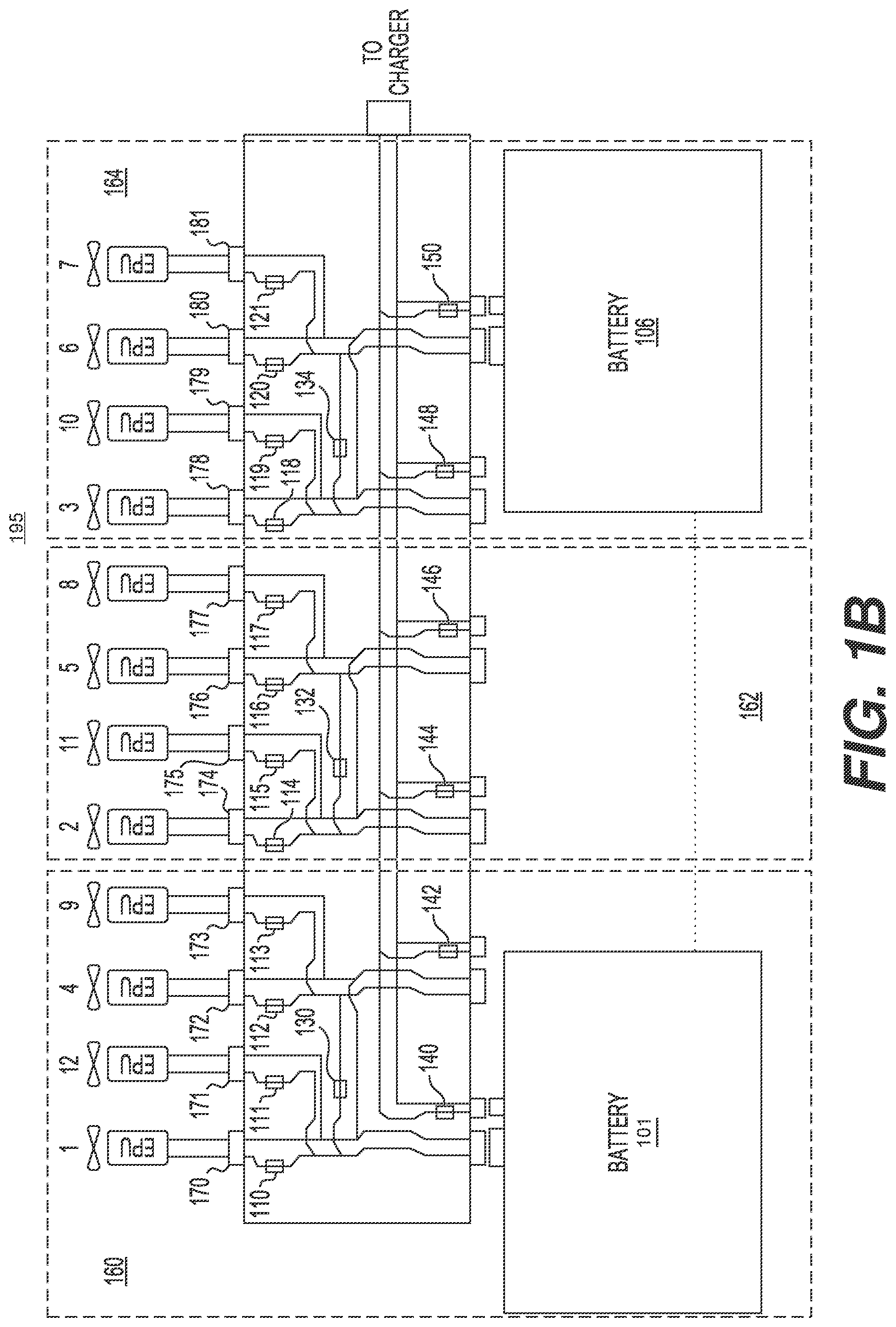 Patent US12100850 Figure 2 – Systems and methods for improved battery assemblies for eVTOL aircraft