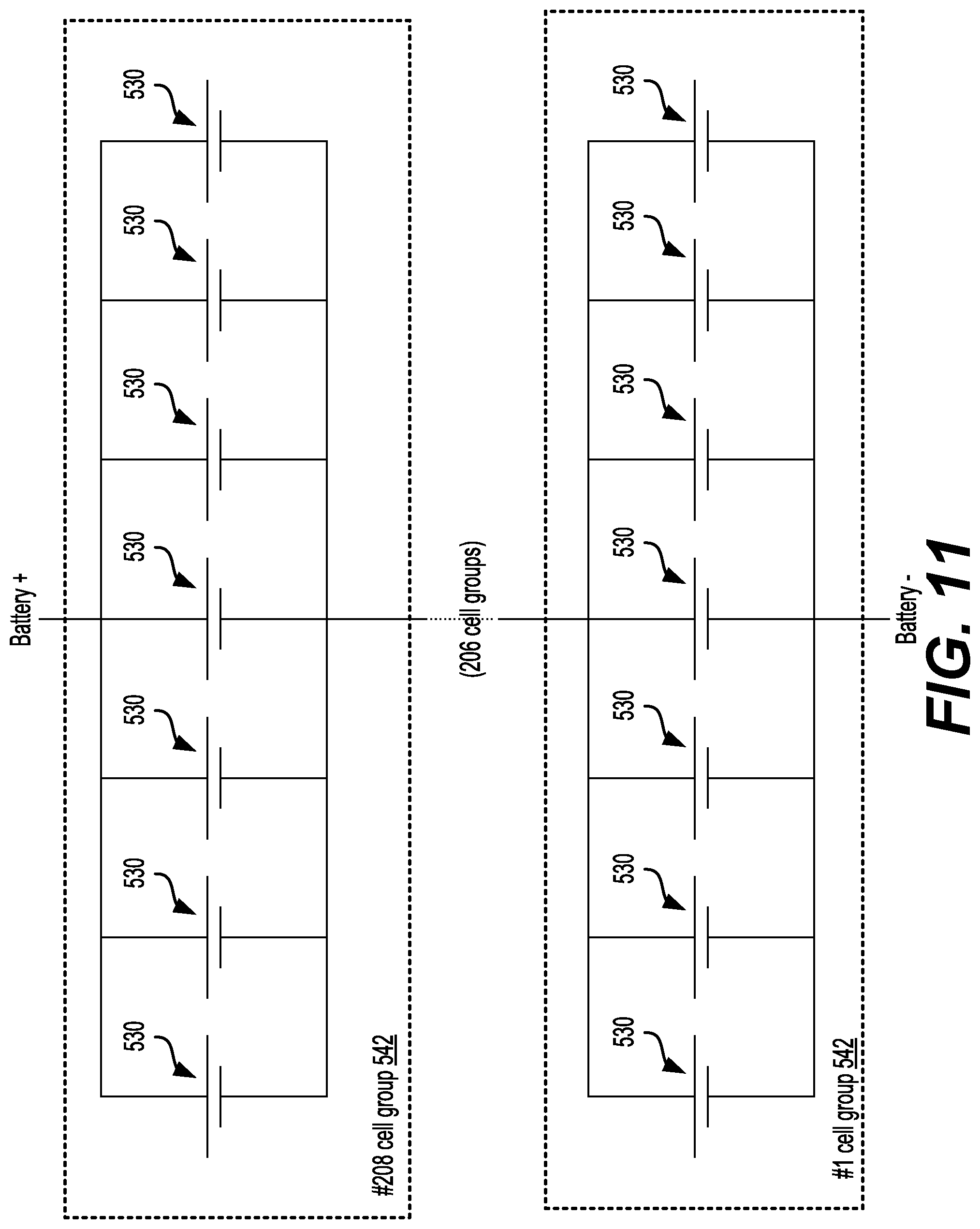 Patent US12100850 Figure 17 – Systems and methods for improved battery assemblies for eVTOL aircraft