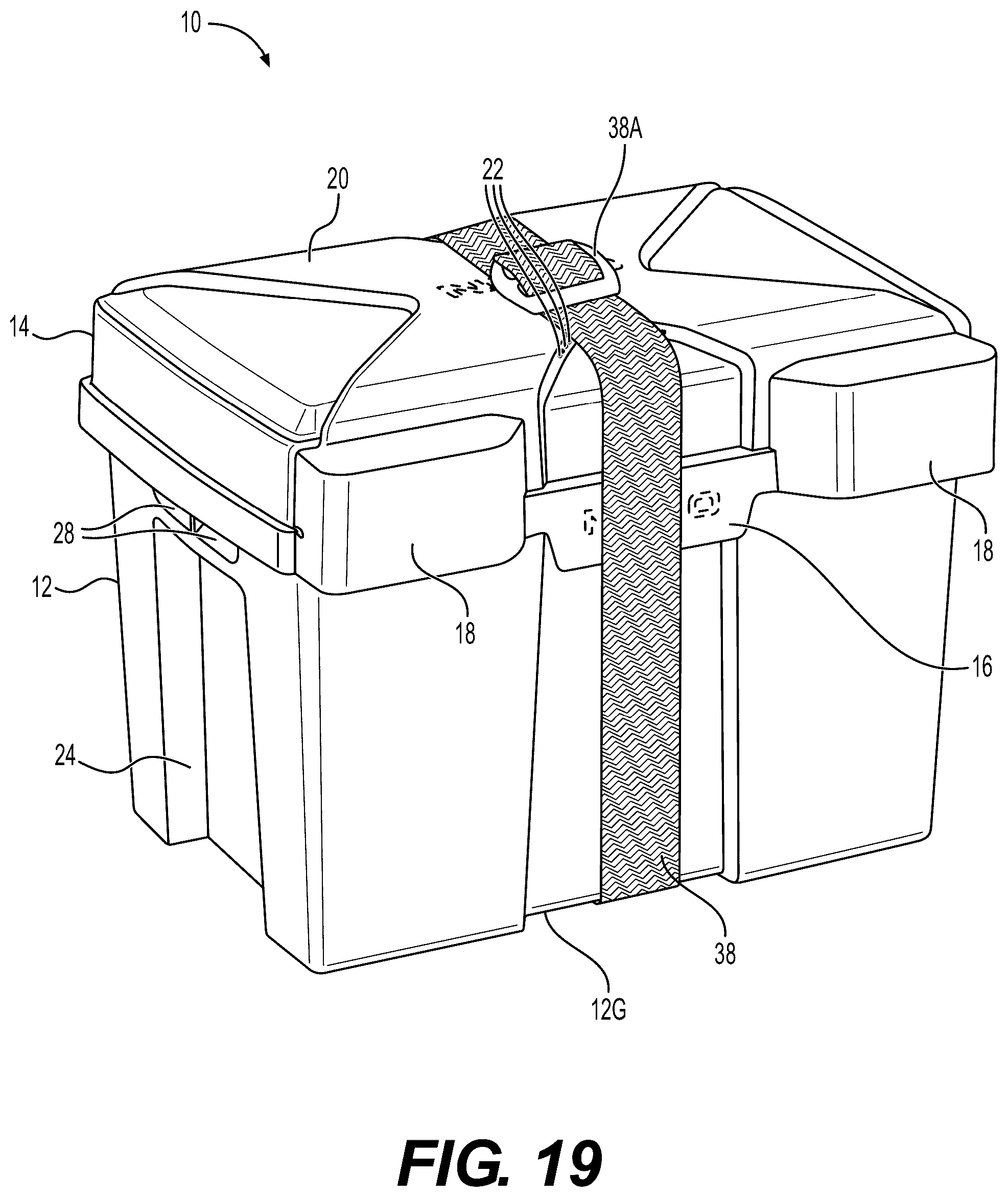 Patent US12100851 Figure 19 – Battery box