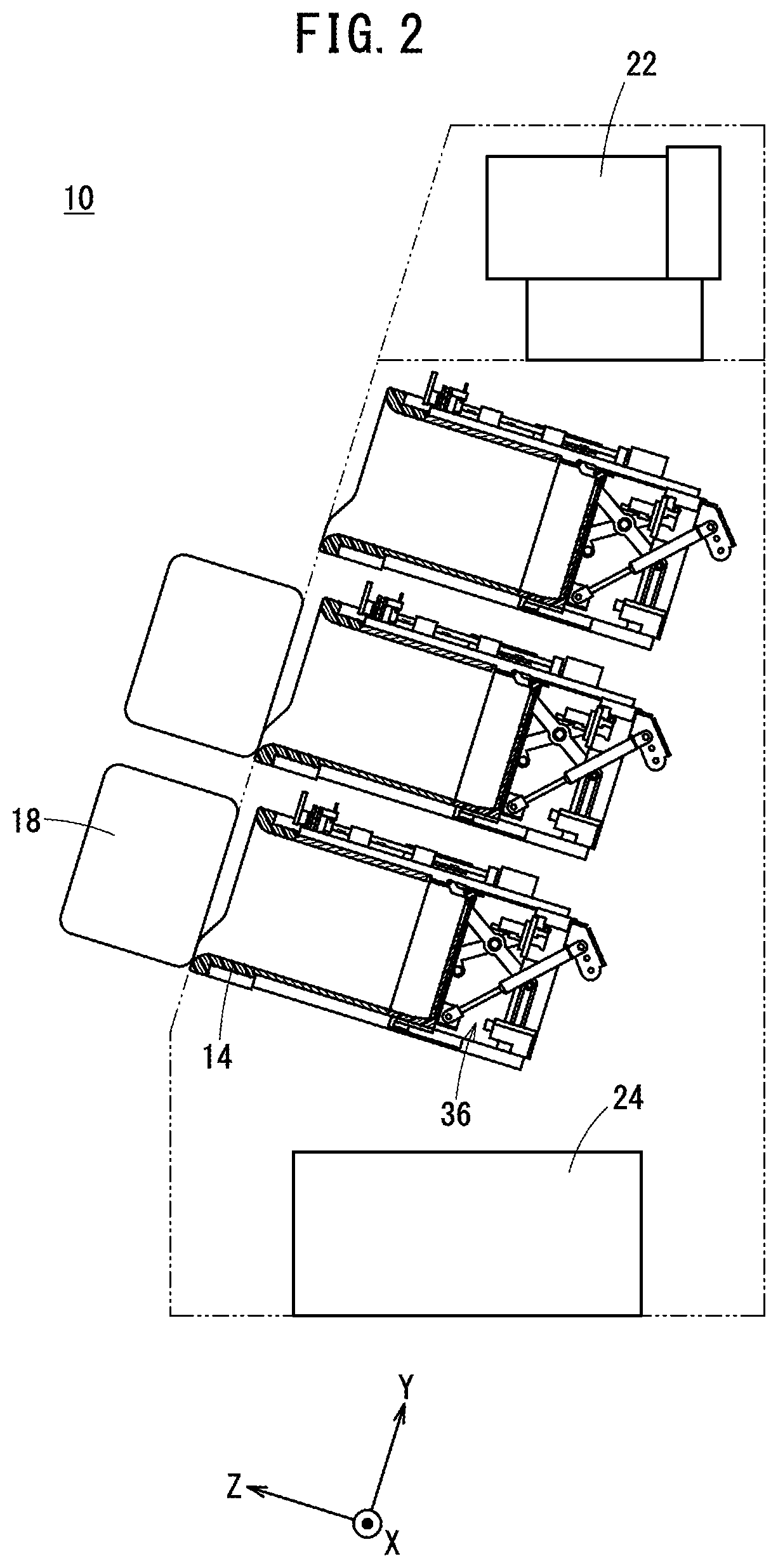 Patent US12100852 Figure 2 – Battery with a handle