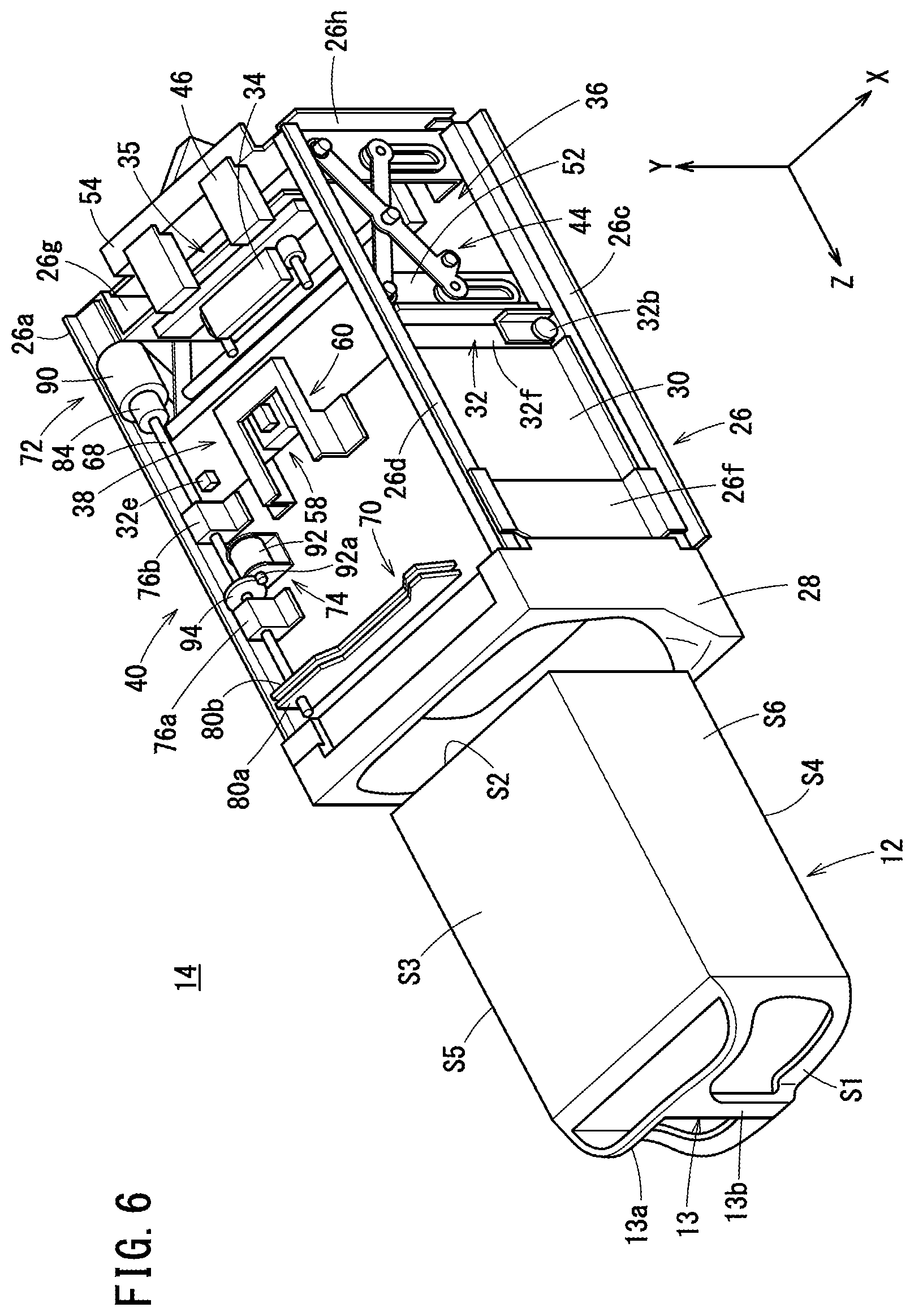 Patent US12100852 Figure 6 – Battery with a handle