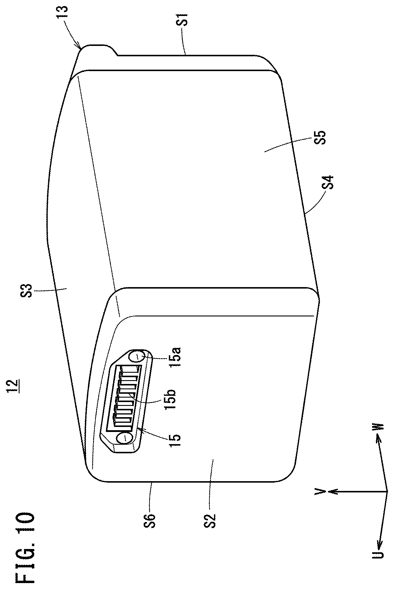 Patent US12100852 Figure 10 – Battery with a handle