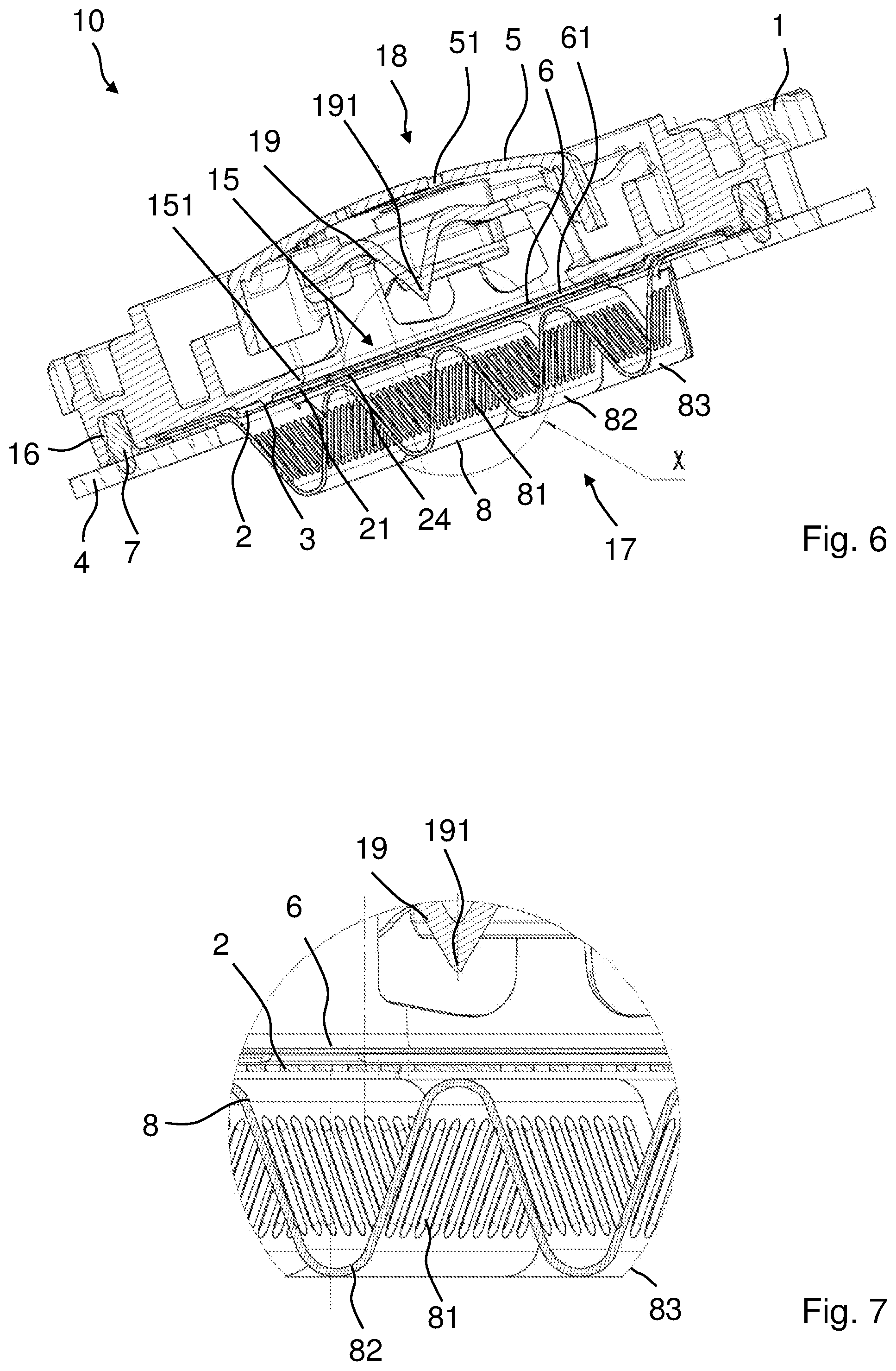 Patent US12100857 Figure 4 – Battery degassing unit and battery housing