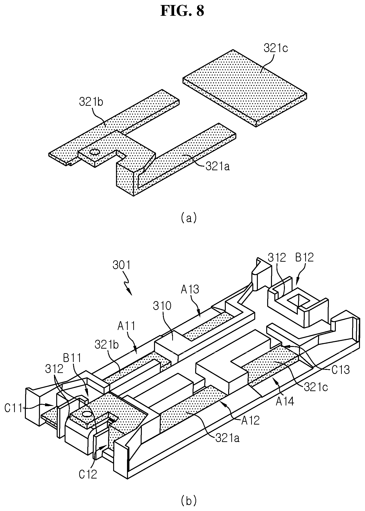Patent US12100863 Figure 8 – ICB assembly, battery module comprising the same and method for fabricating the battery module