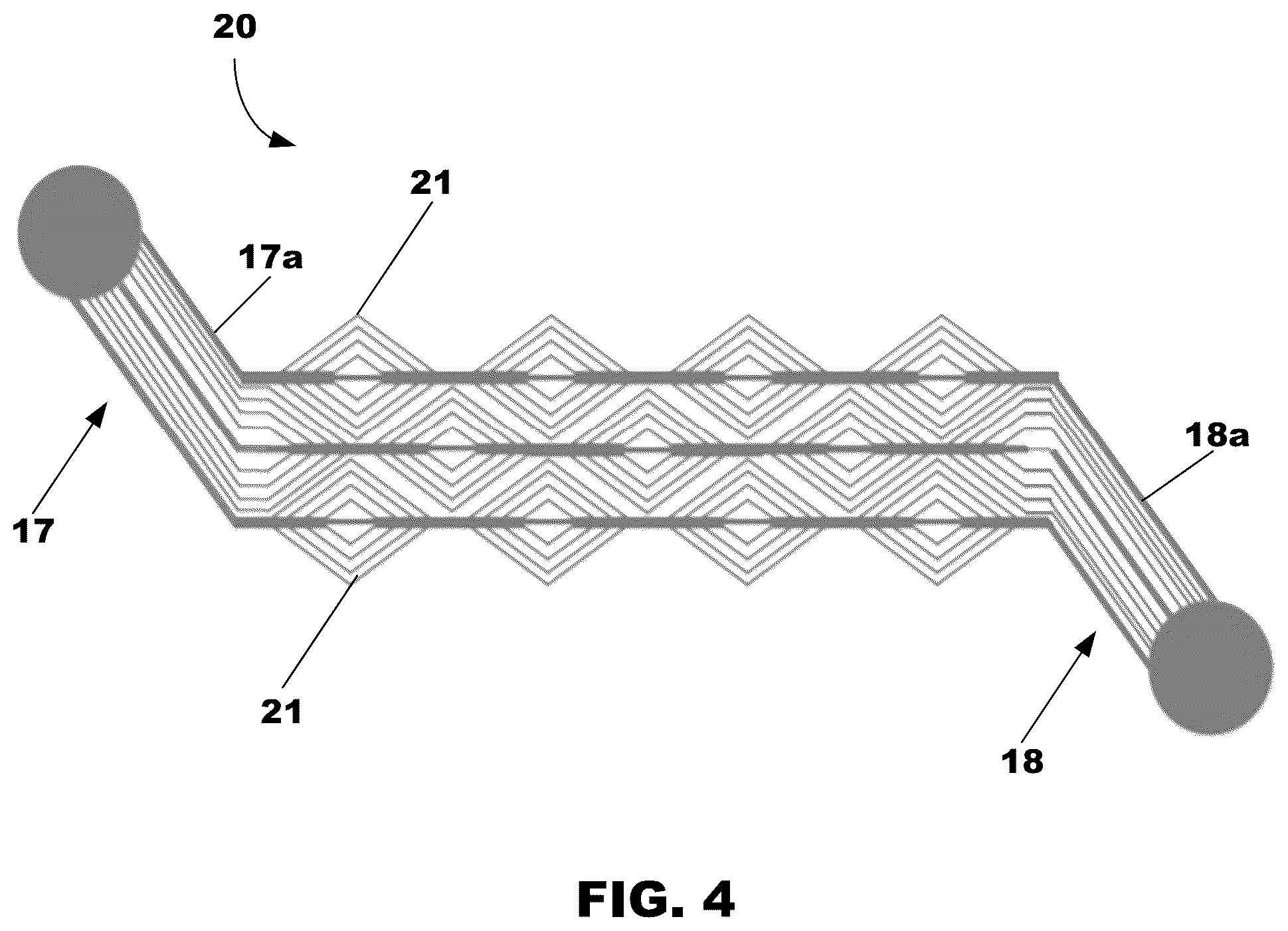 Patent US12100870 Figure 2 – Fuel cell bipolar plate flow field having regular representative elementary volumes