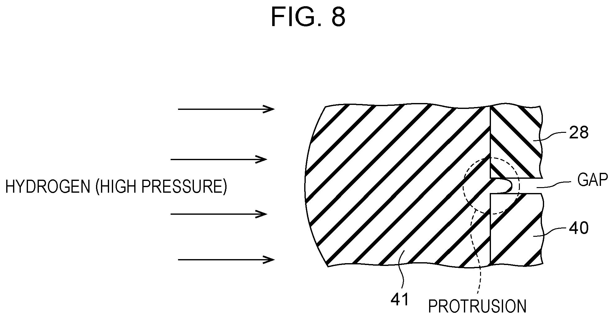 Patent US12100874 Figure 8 – Compression apparatus