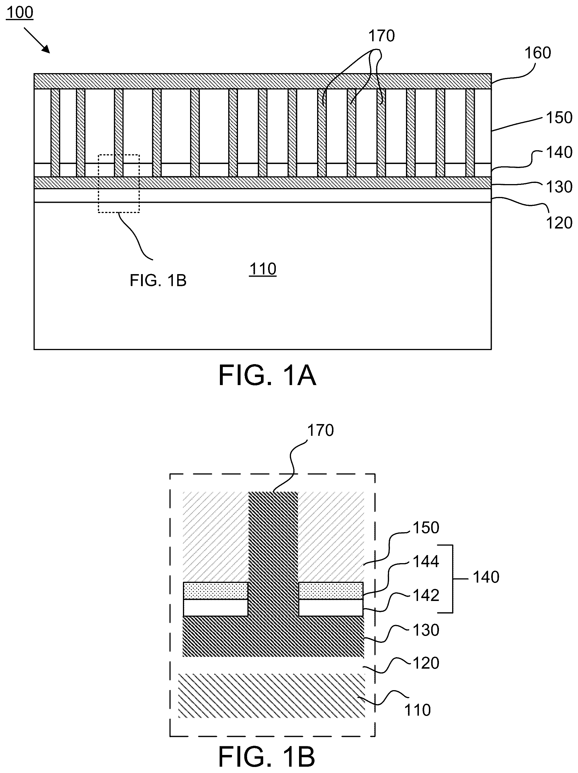 Patent US12100879 Figure 1 – Adhesion layer for forming nanowires in anodic aluminum oxide layer