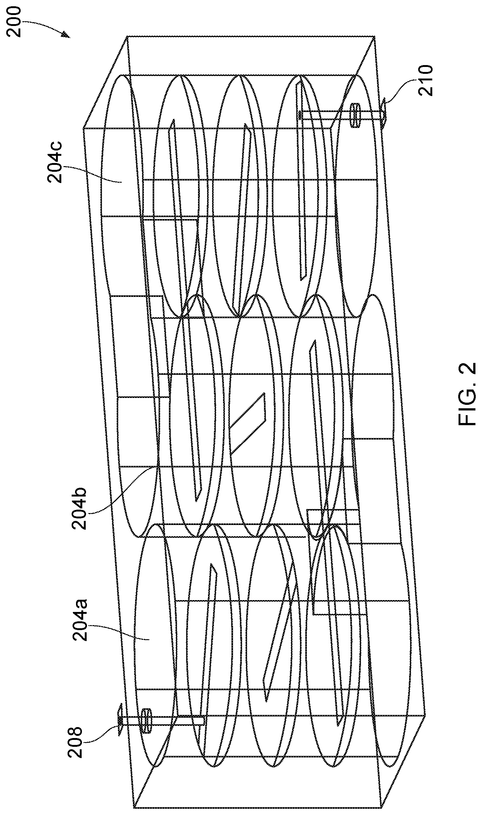Patent US12100882 Figure 2 – Cavity filters and filter modules therefor