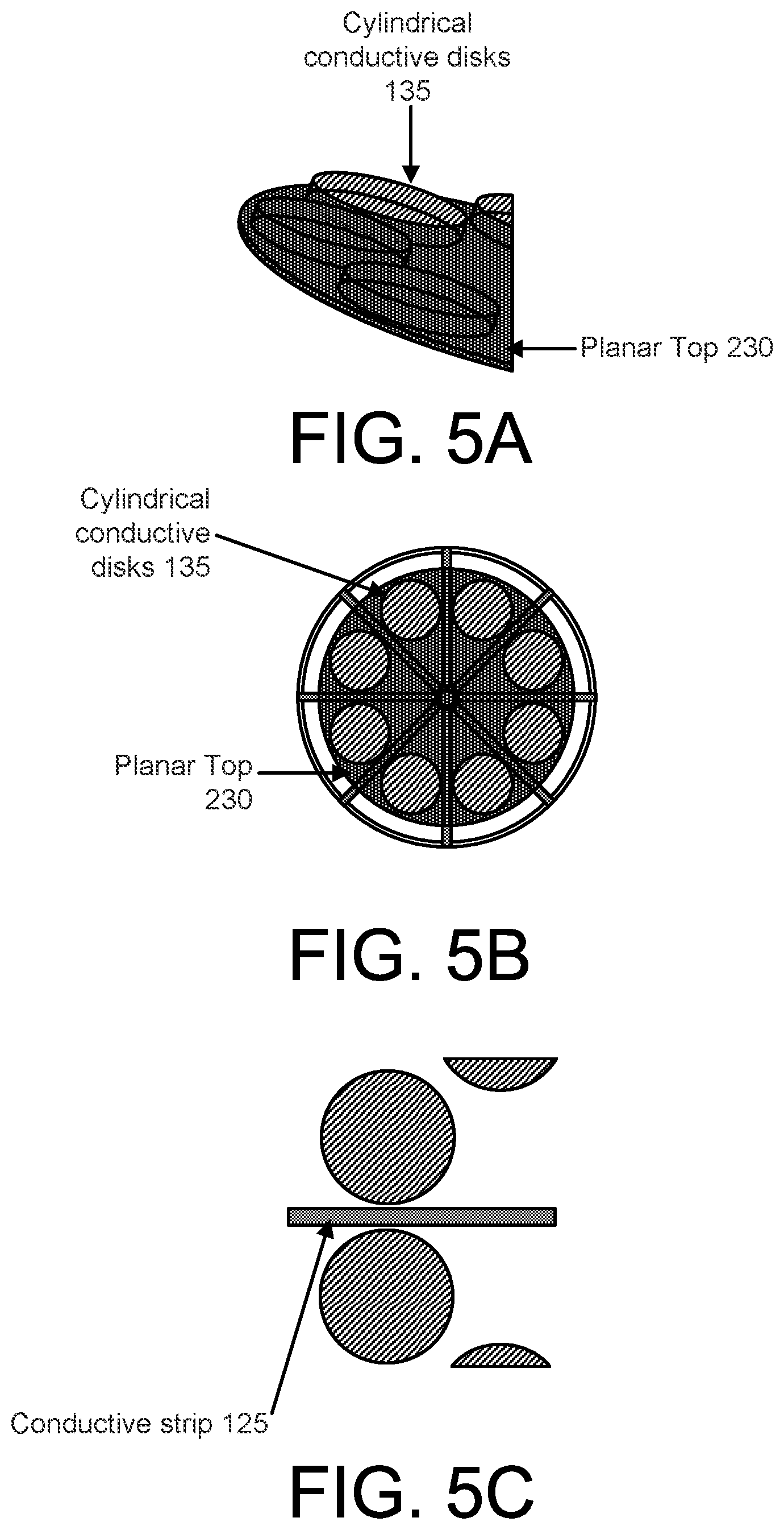 Patent US12100883 Figure 5 – Ultrawide bandwidth, low-cost, roof-top mountable, low-profile, monocone antenna for vehicle-to-everything (V2X) communication