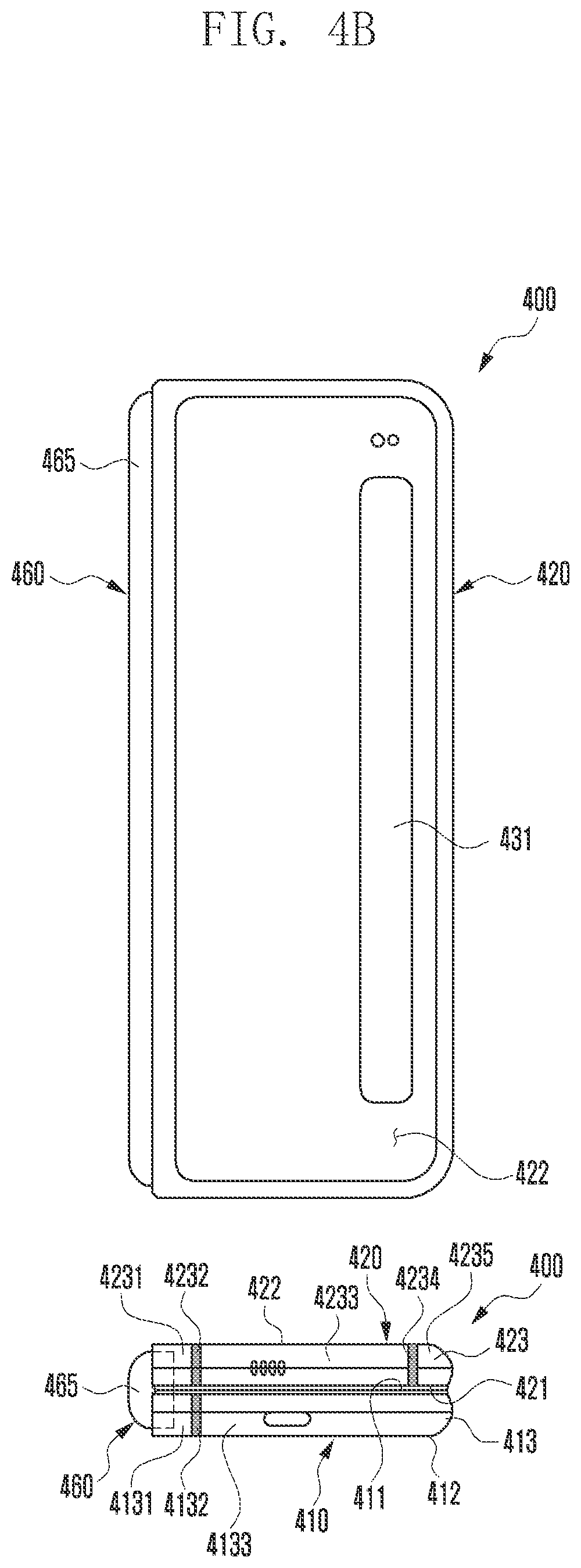 Patent US12100884 Figure 6 – Antenna having single non-conductive portion and electronic device including the same