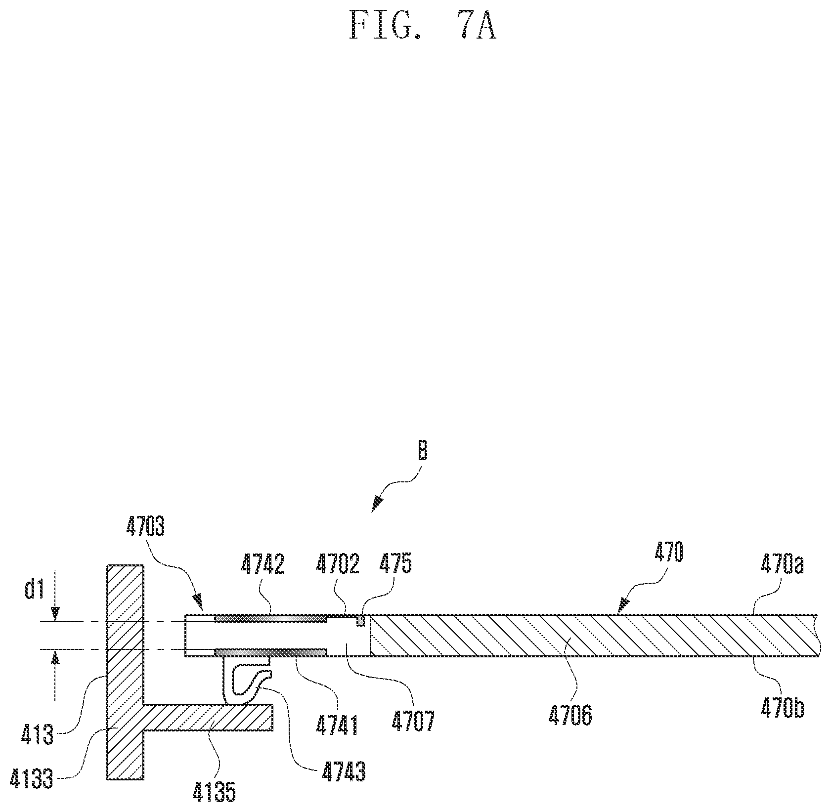 Patent US12100884 Figure 10 – Antenna having single non-conductive portion and electronic device including the same