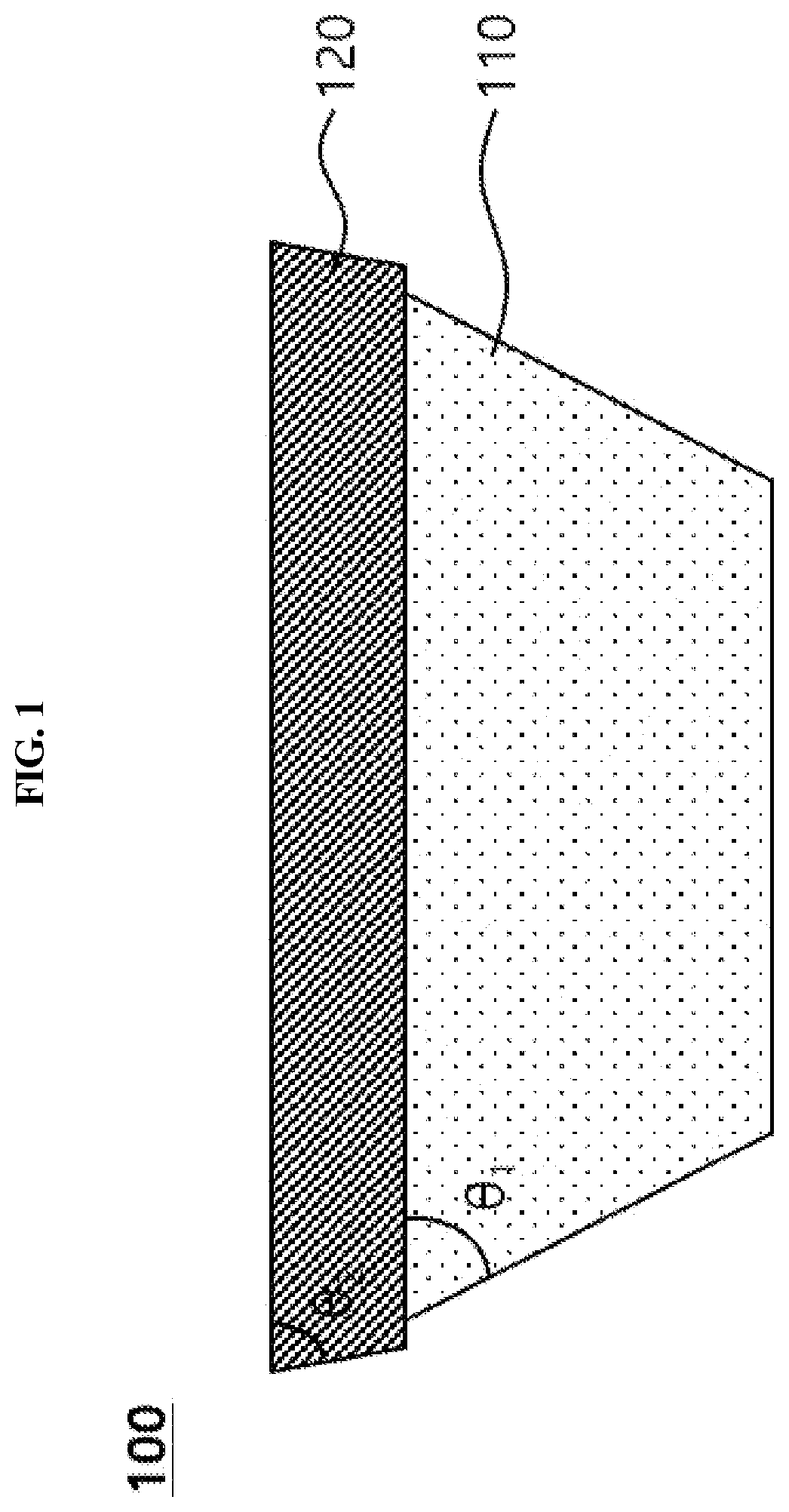 Patent US12100886 Figure 1 – Conductive pattern, antenna device including the same, and image display device including the same