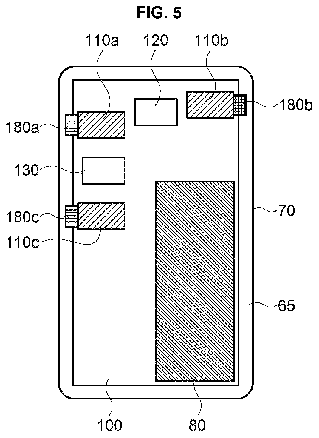 Patent US12100887 Figure 3 – Image display device integrated with antenna and antenna for image display device