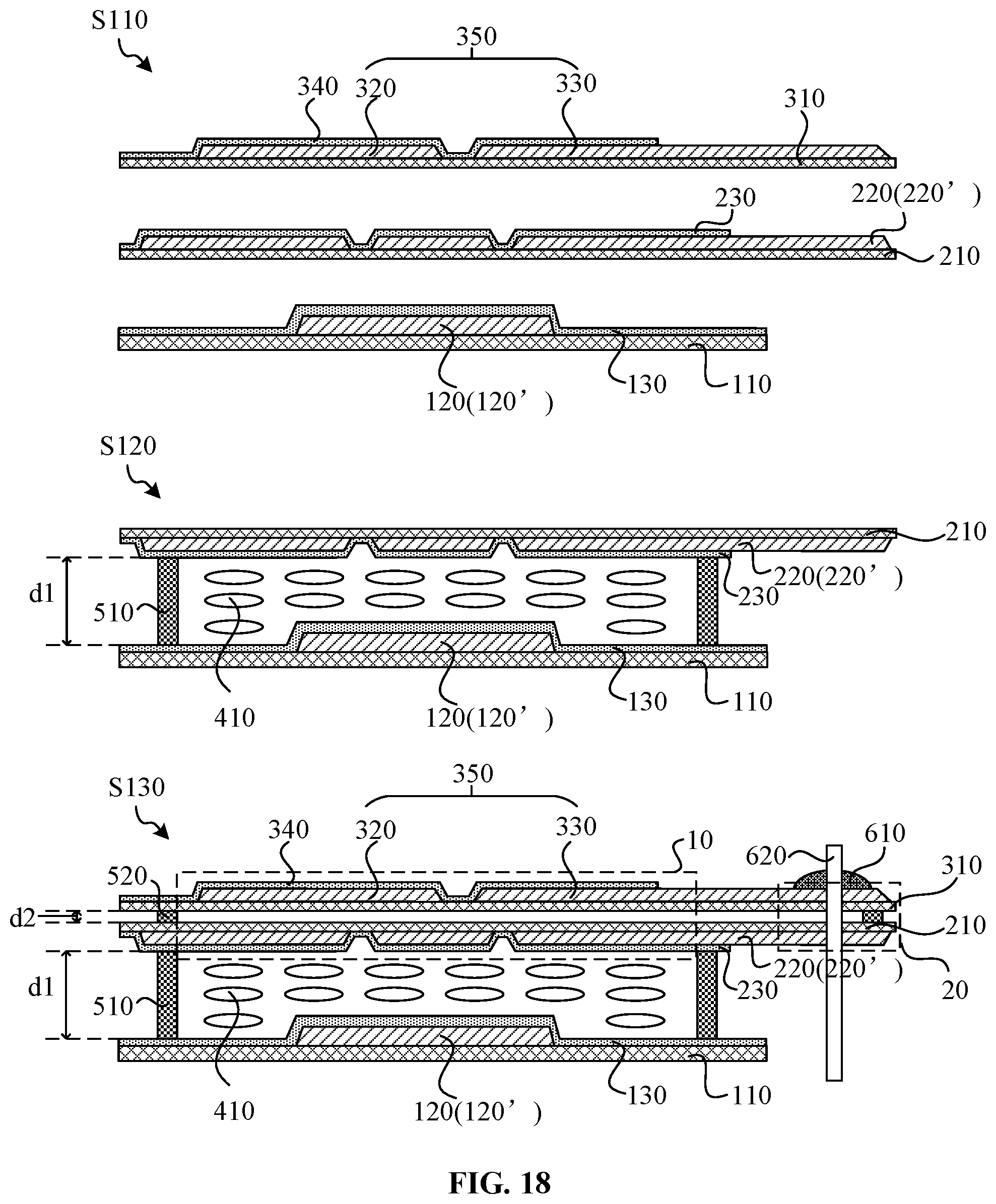 Patent US12100890 Figure 7 – Liquid crystal antenna and manufacturing method therefor