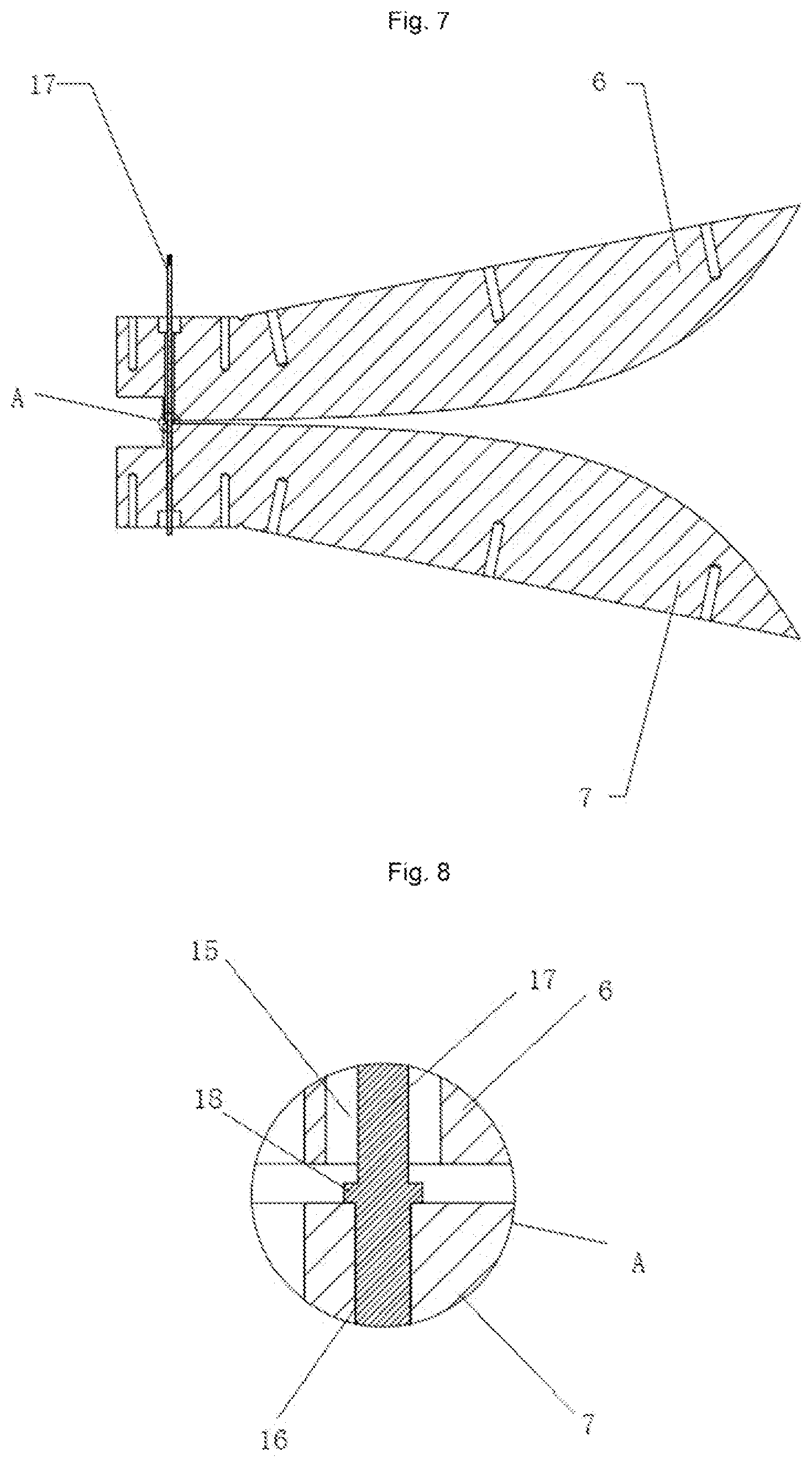 Patent US12100895 Figure 7 – Ultra-wide band antenna using wave-absorbing material and dielectric