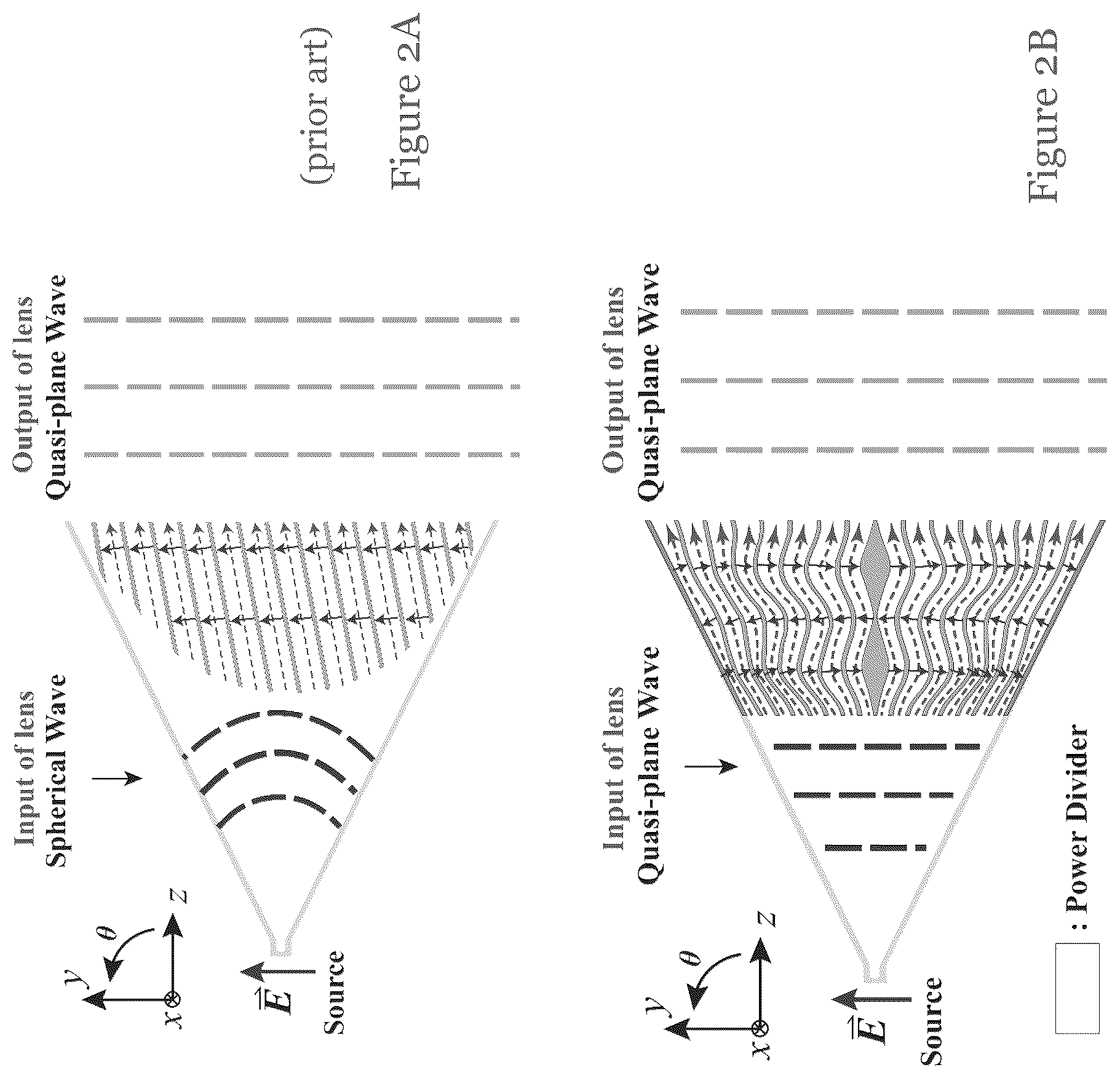Patent US12100896 Figure 3 – Horn antenna and lens for horn antenna
