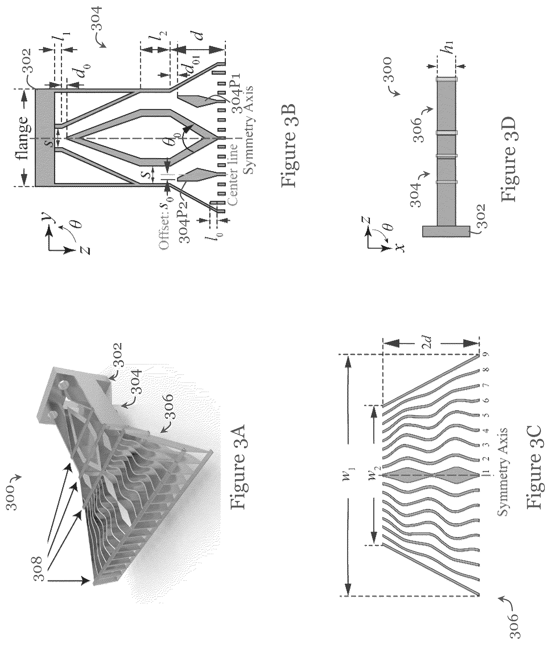 Patent US12100896 Figure 4 – Horn antenna and lens for horn antenna