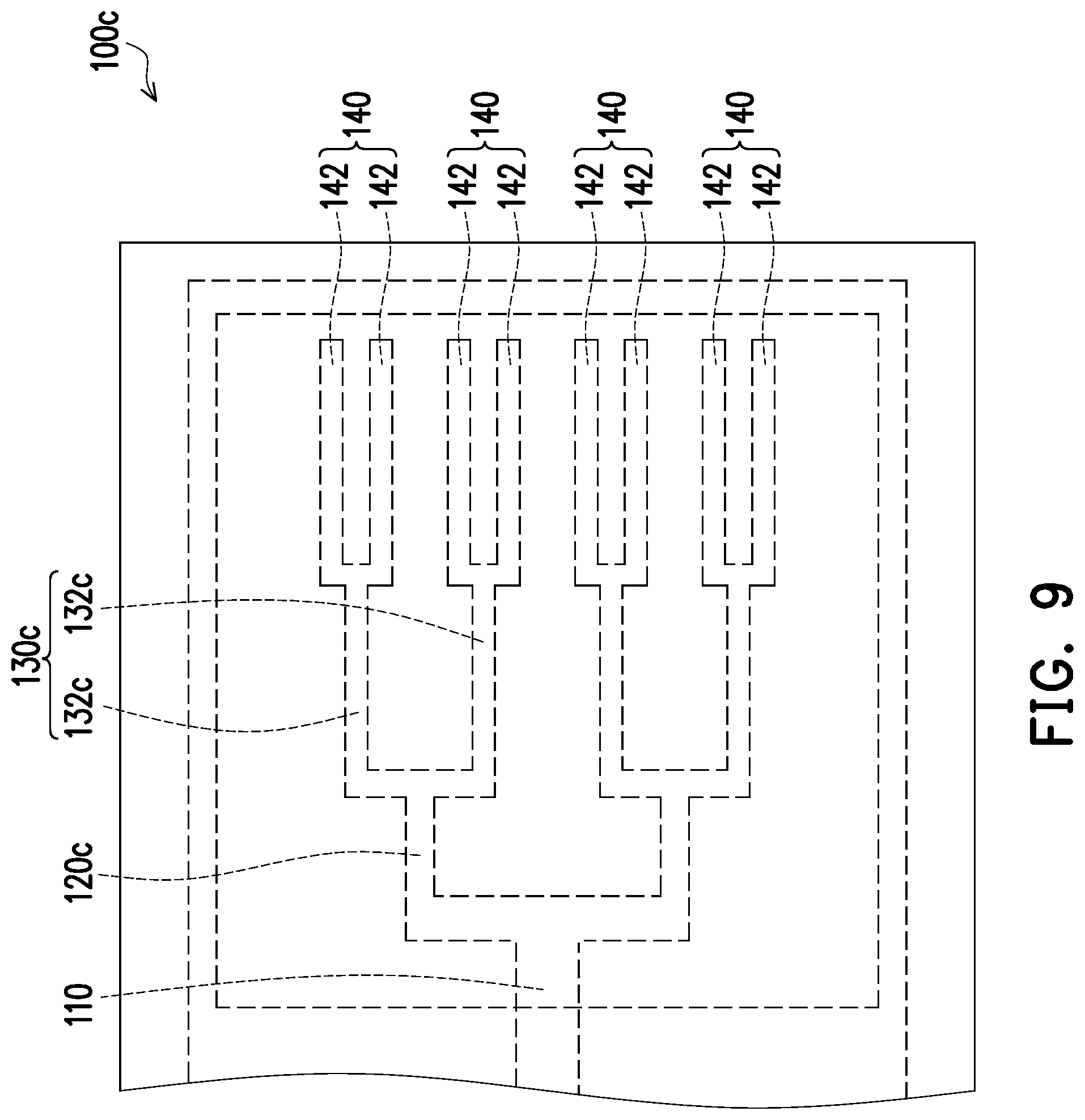 Patent US12100898 Figure 7 – Antenna module and electronic device