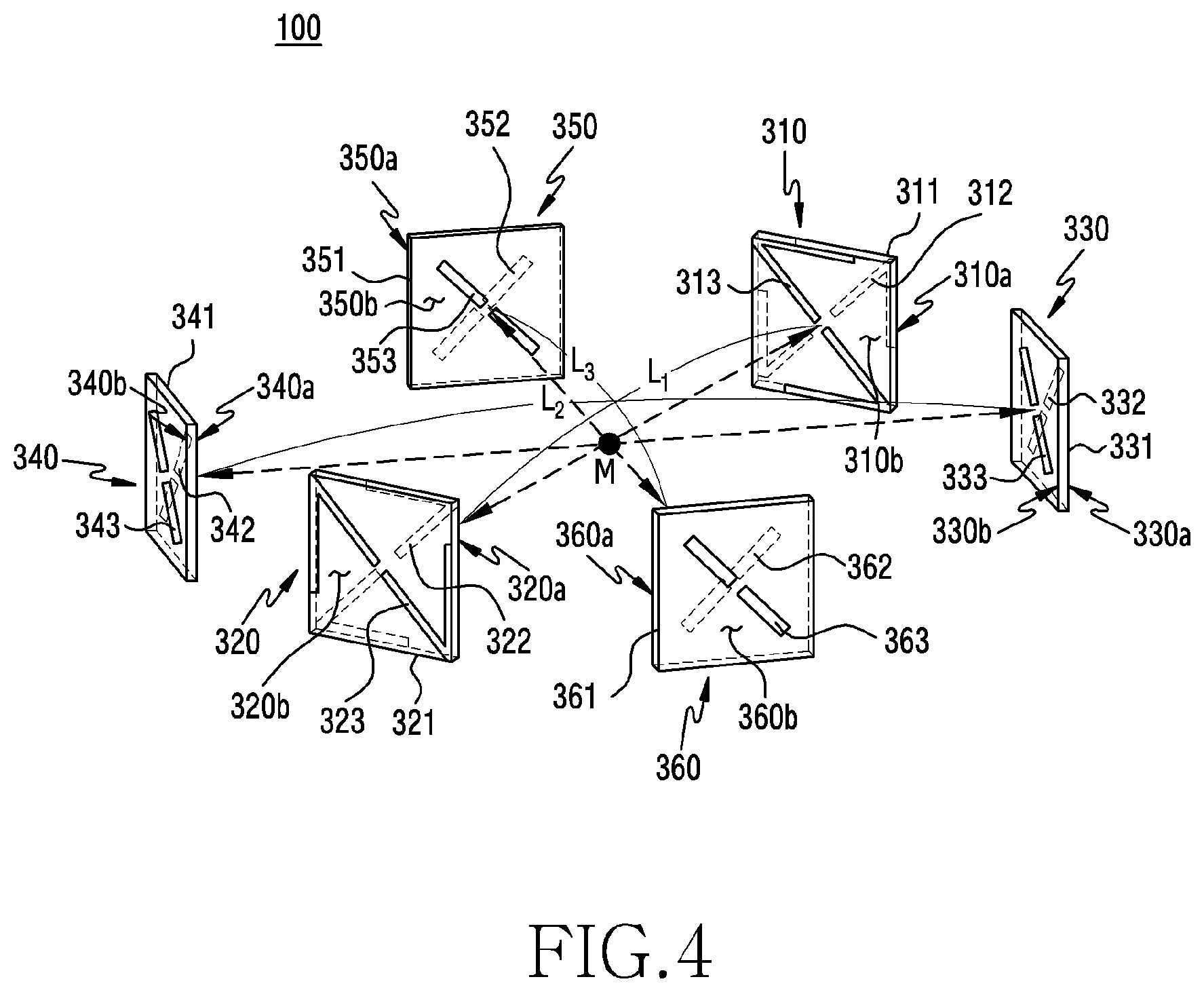 Patent US12100899 Figure 5 – Electronic device comprising plurality of antennas