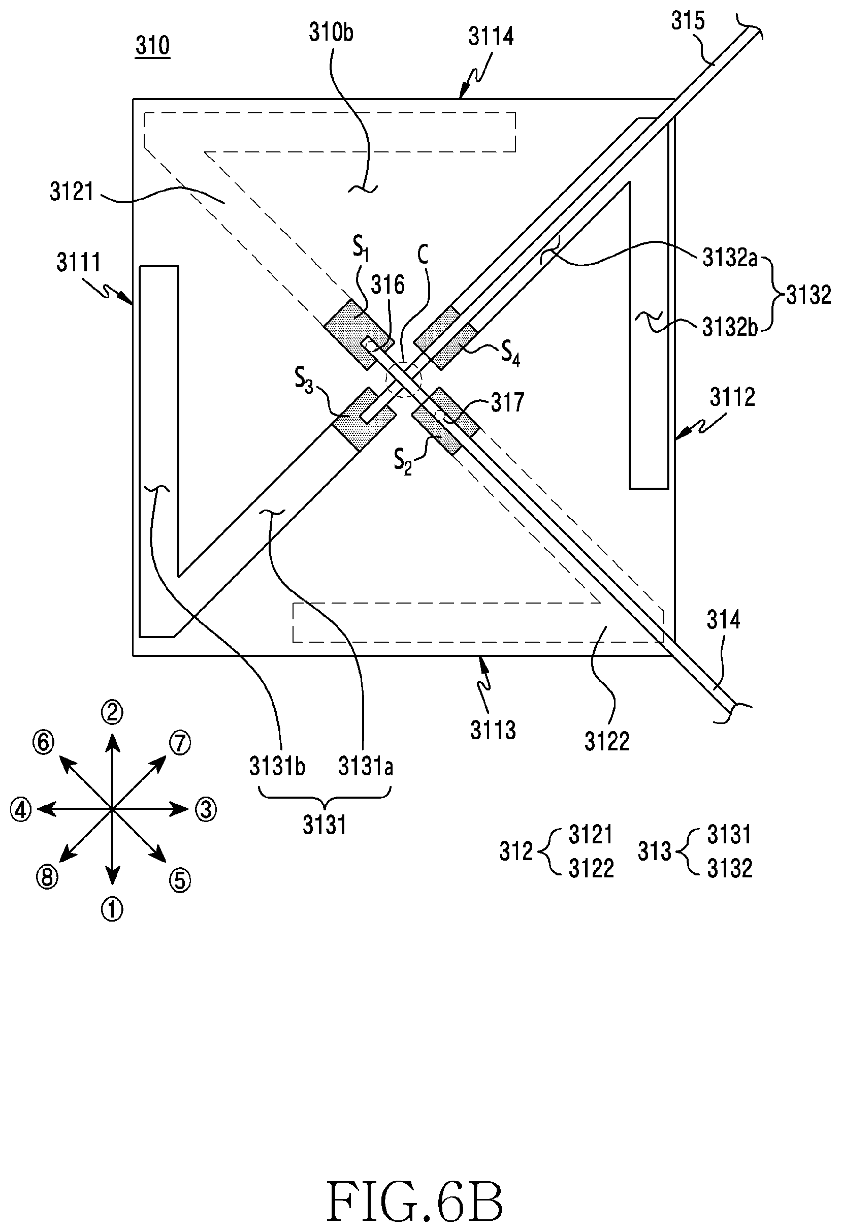 Patent US12100899 Figure 8 – Electronic device comprising plurality of antennas
