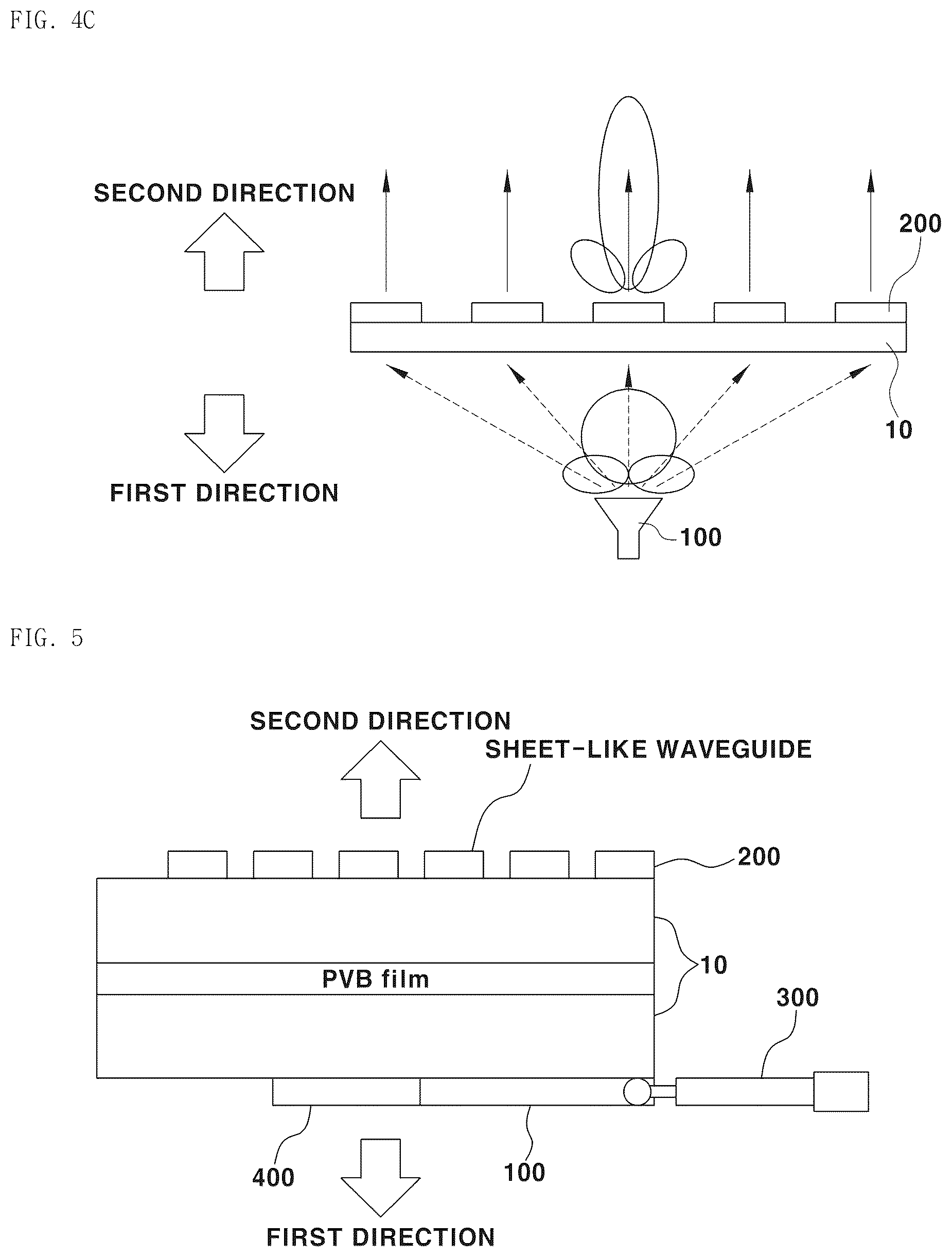 Patent US12100904 Figure 5 – Glass antenna structure
