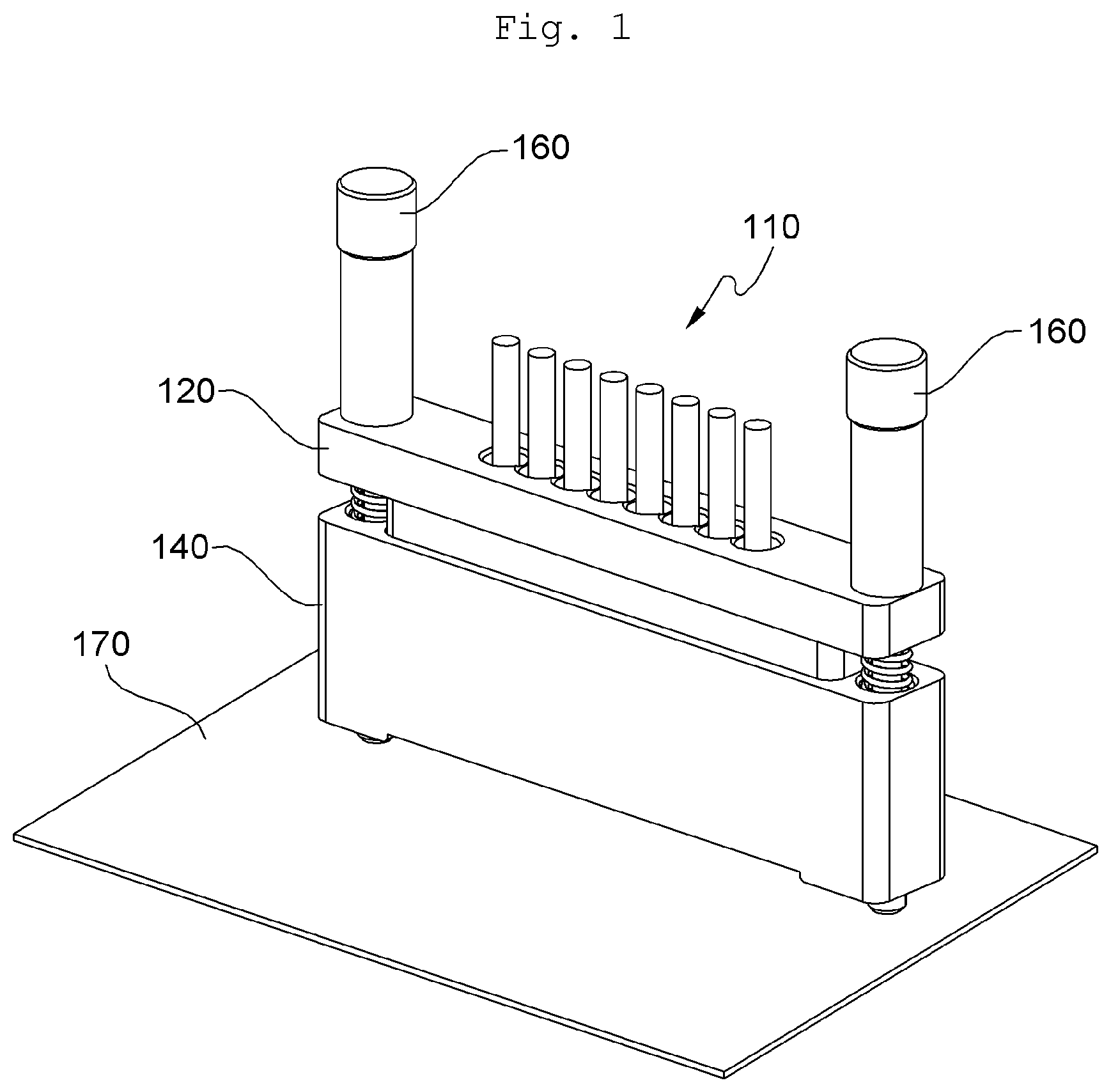 Patent US12100905 Figure 1 – Multiple coaxial cable connector
