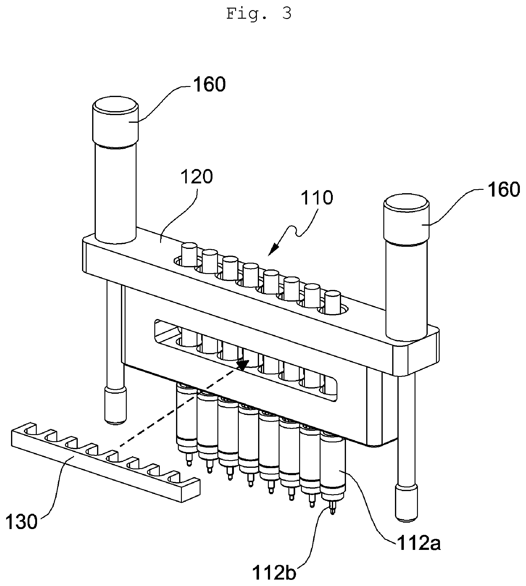 Patent US12100905 Figure 3 – Multiple coaxial cable connector