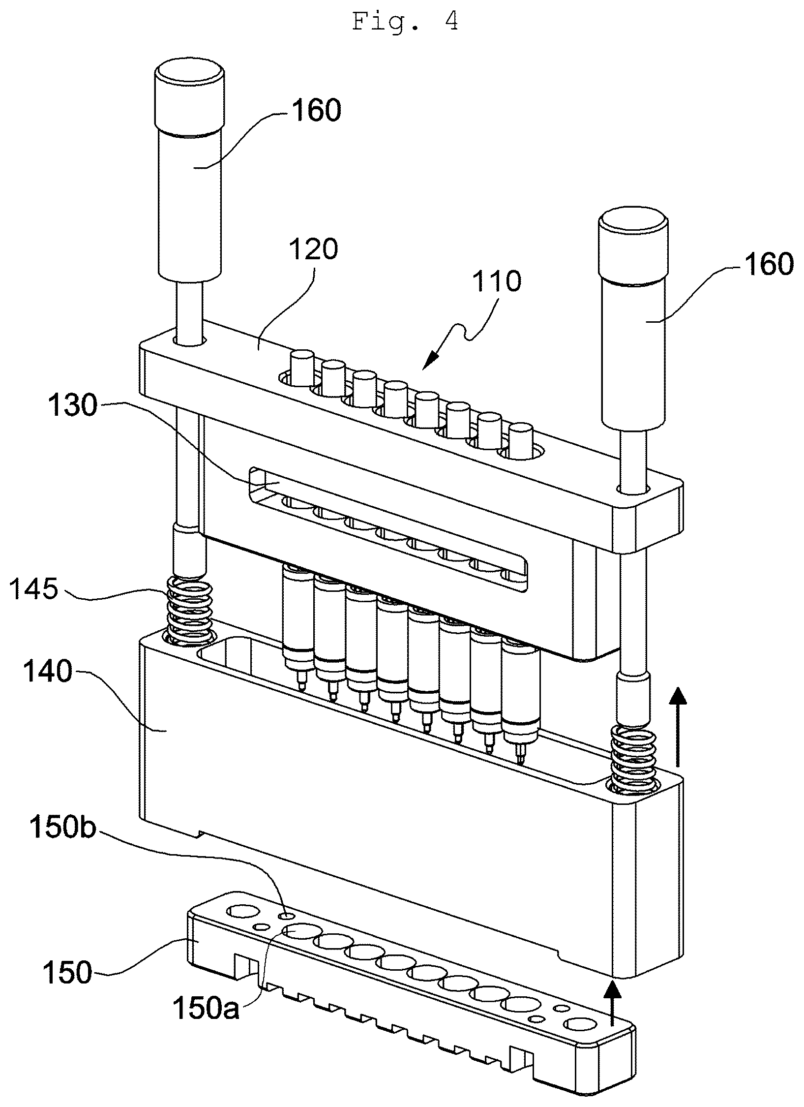Patent US12100905 Figure 4 – Multiple coaxial cable connector