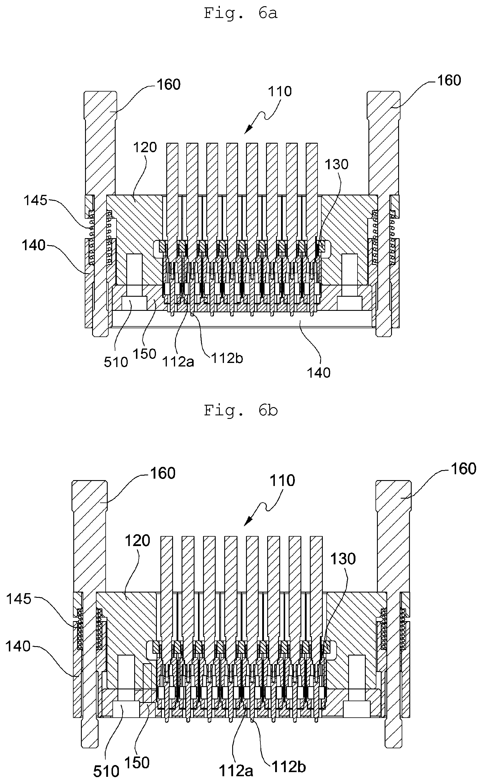 Patent US12100905 Figure 6 – Multiple coaxial cable connector