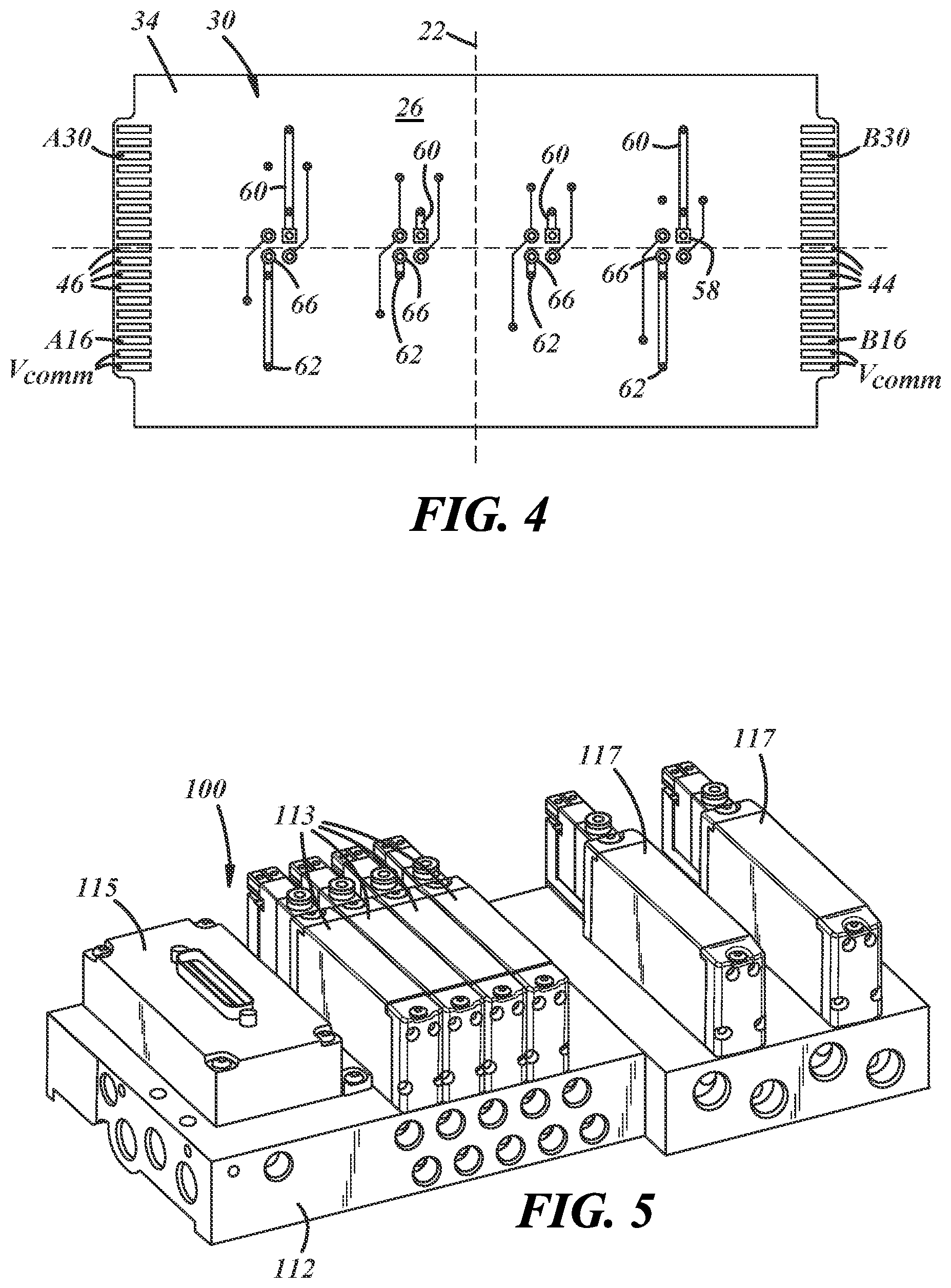 Patent US12100906 Figure 3 – Reversible circuit board for single and dual manifold solenoid valve assembly