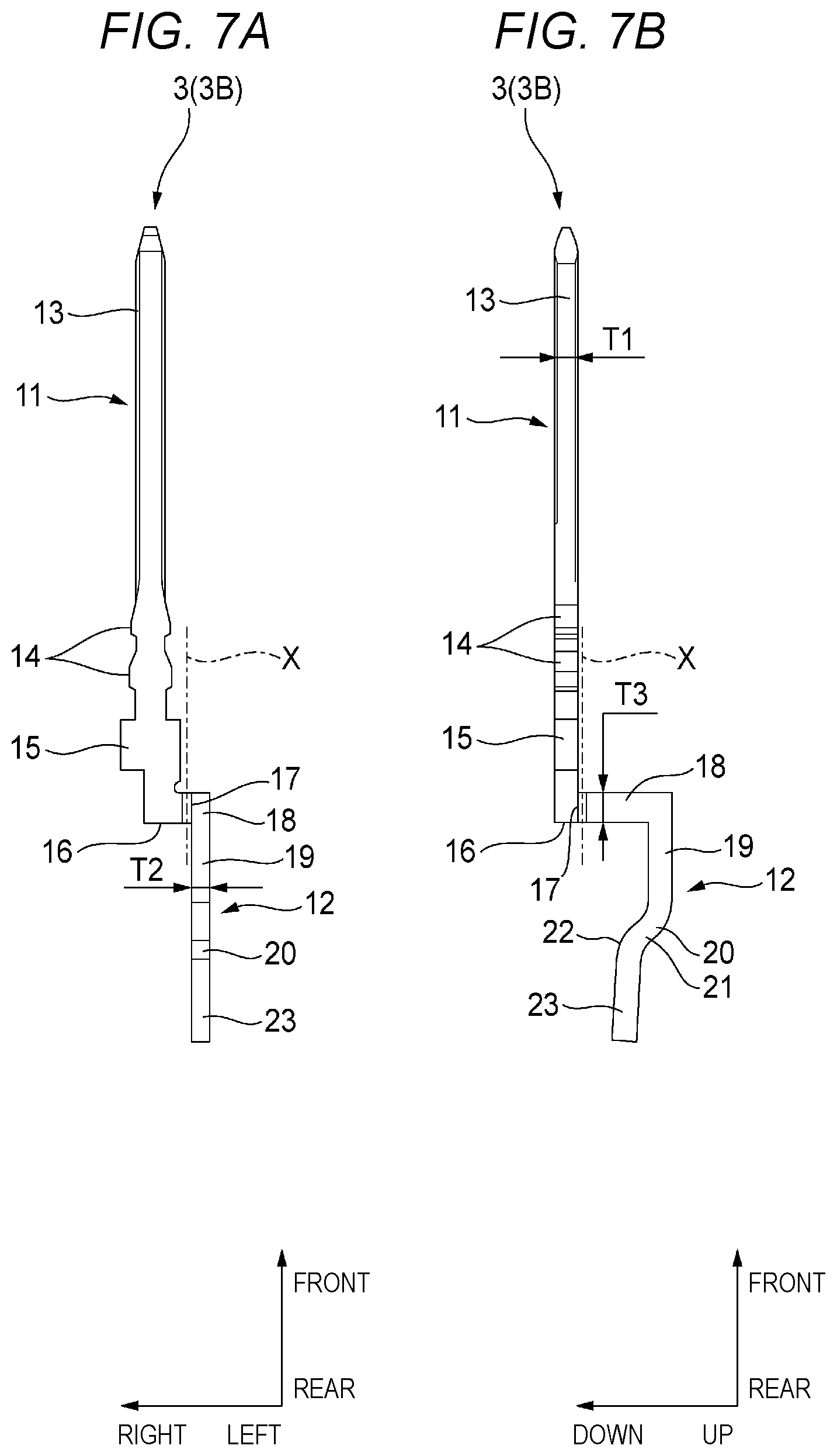 Patent US12100907 Figure 7 – Board mount connector and connector-mounted board