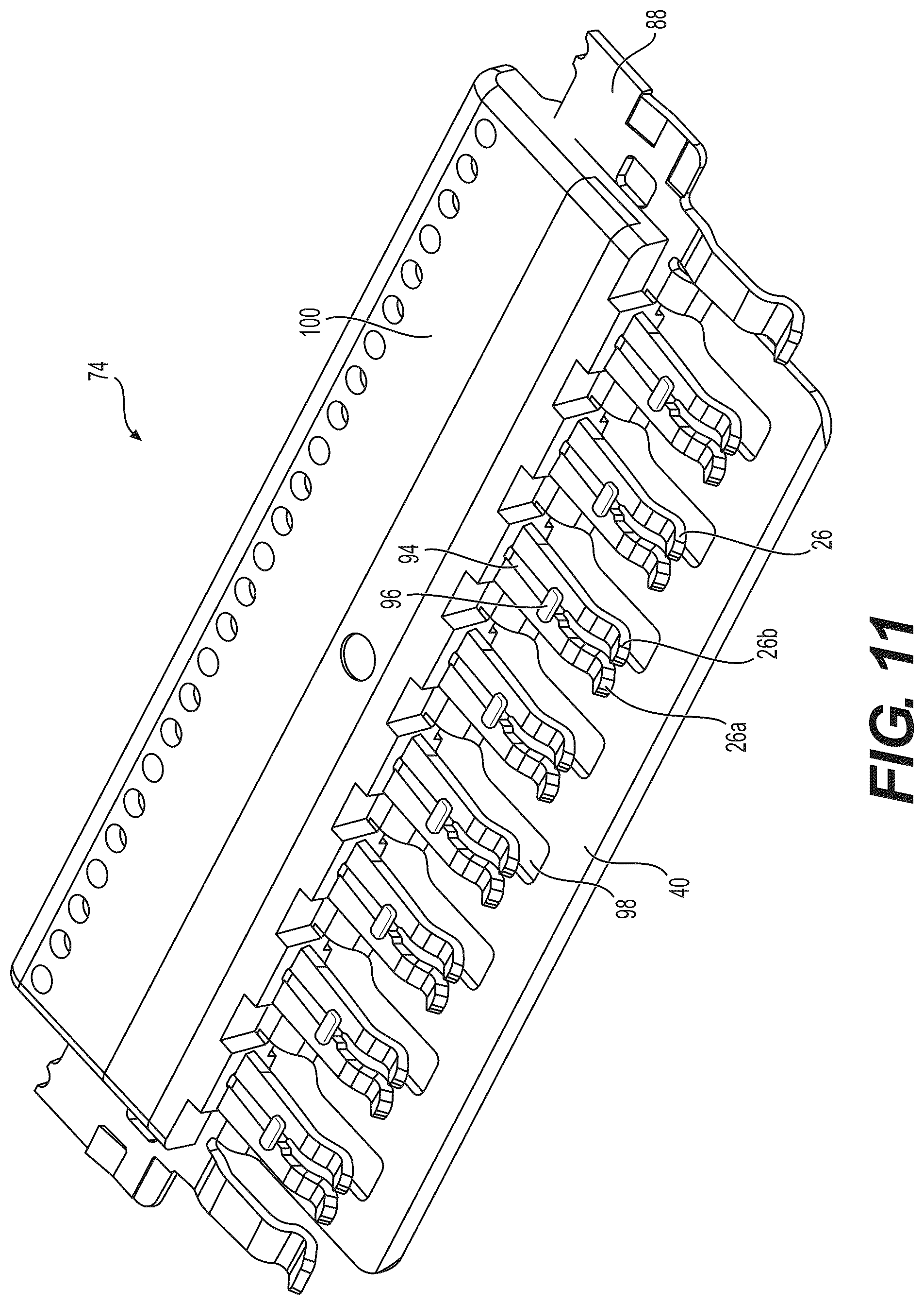 Patent US12100908 Figure 11 – Cable connector systems