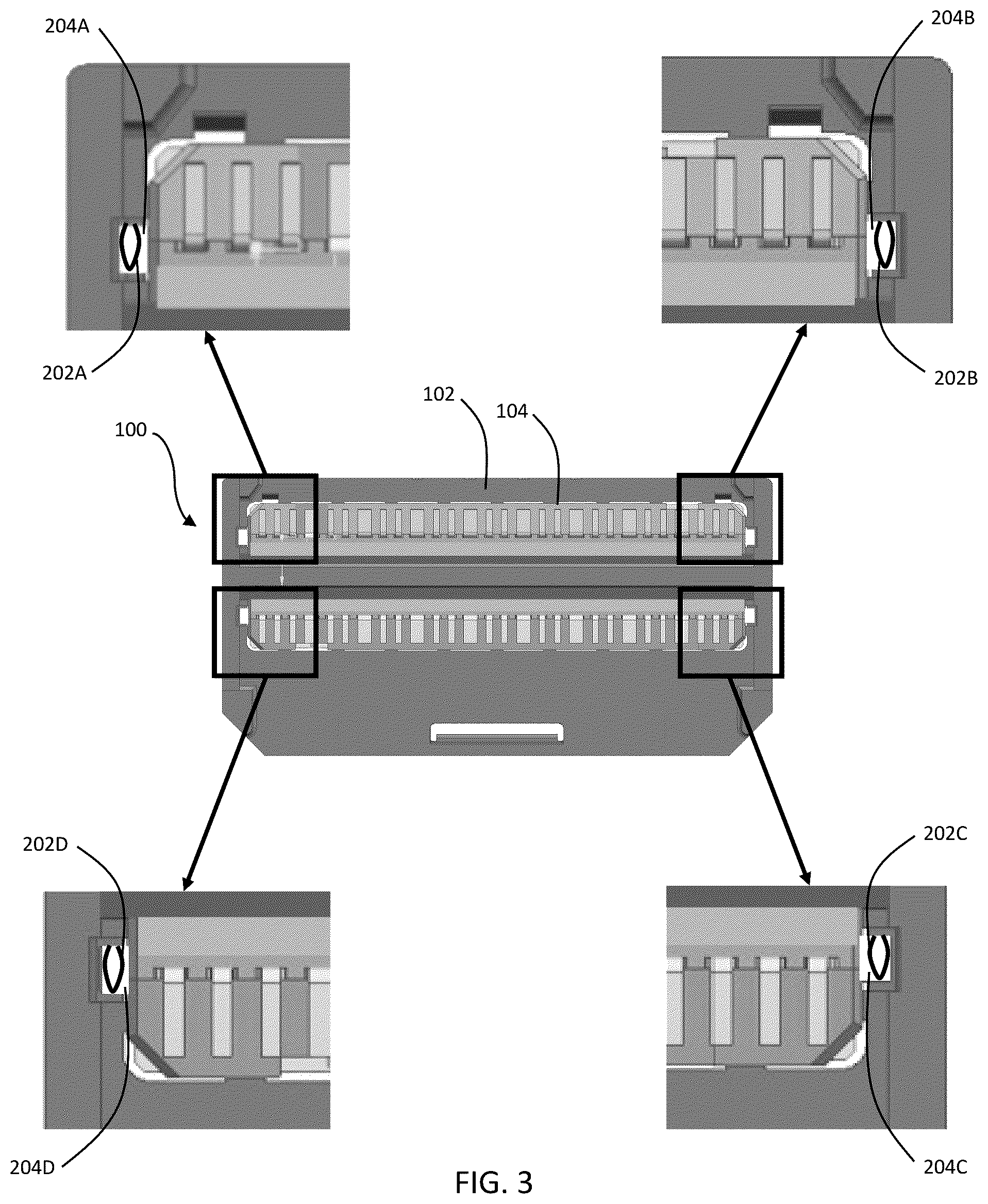 Patent US12100910 Figure 3 – Shape-memory alloy lock for connectors