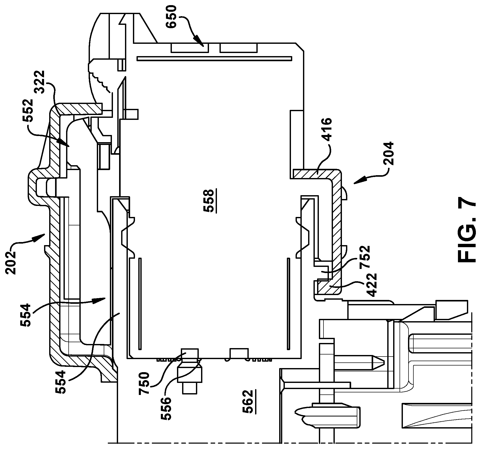 Patent US12100911 Figure 13 – Vibration resistant connector cap
