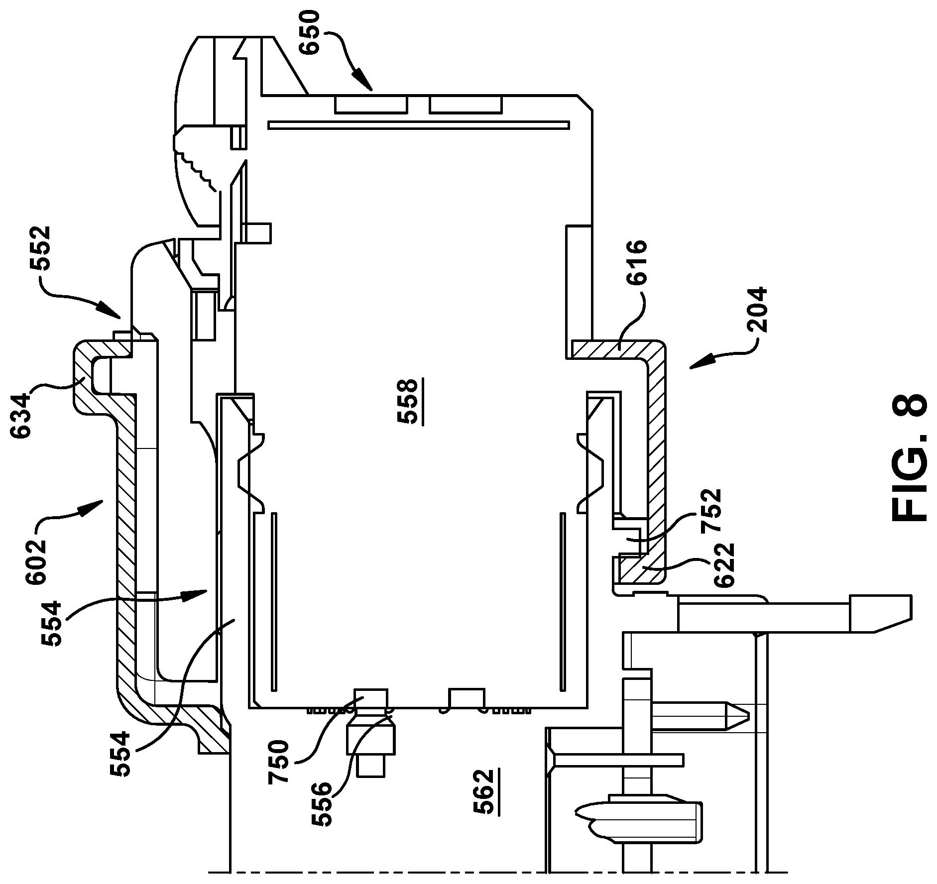 Patent US12100911 Figure 14 – Vibration resistant connector cap
