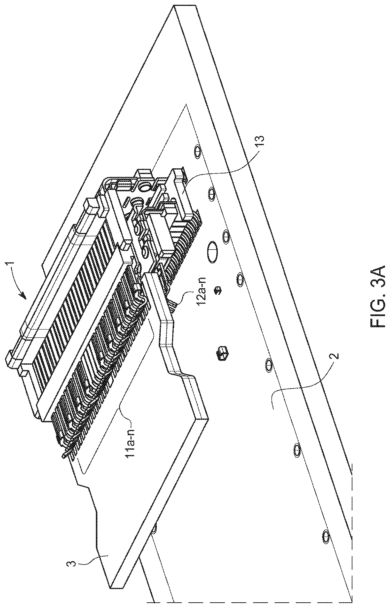 Patent US12100912 Figure 3 – Connector with shielded terminals