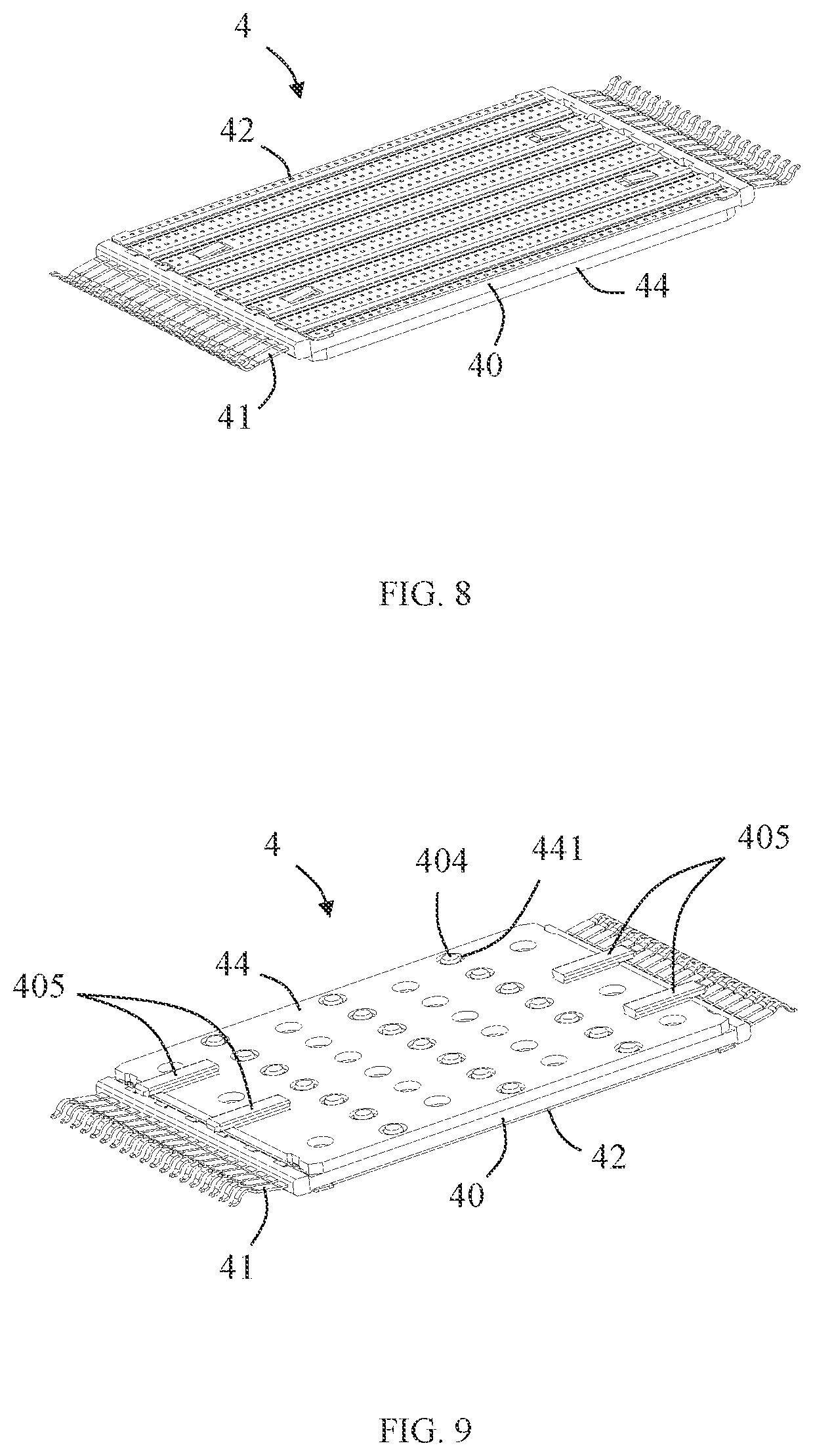 Patent US12100913 Figure 8 – Adapter connector with improved shielding effect