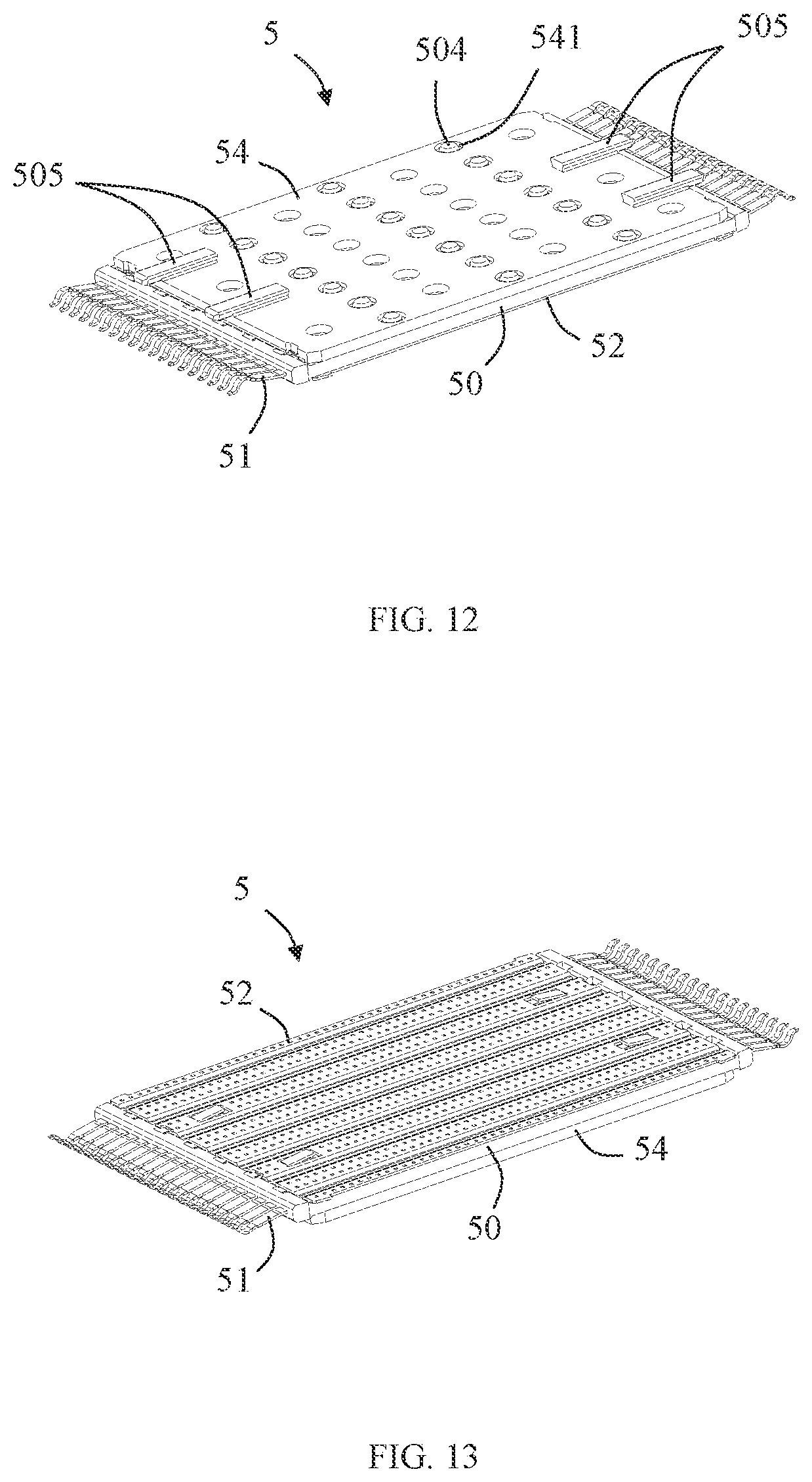 Patent US12100913 Figure 11 – Adapter connector with improved shielding effect