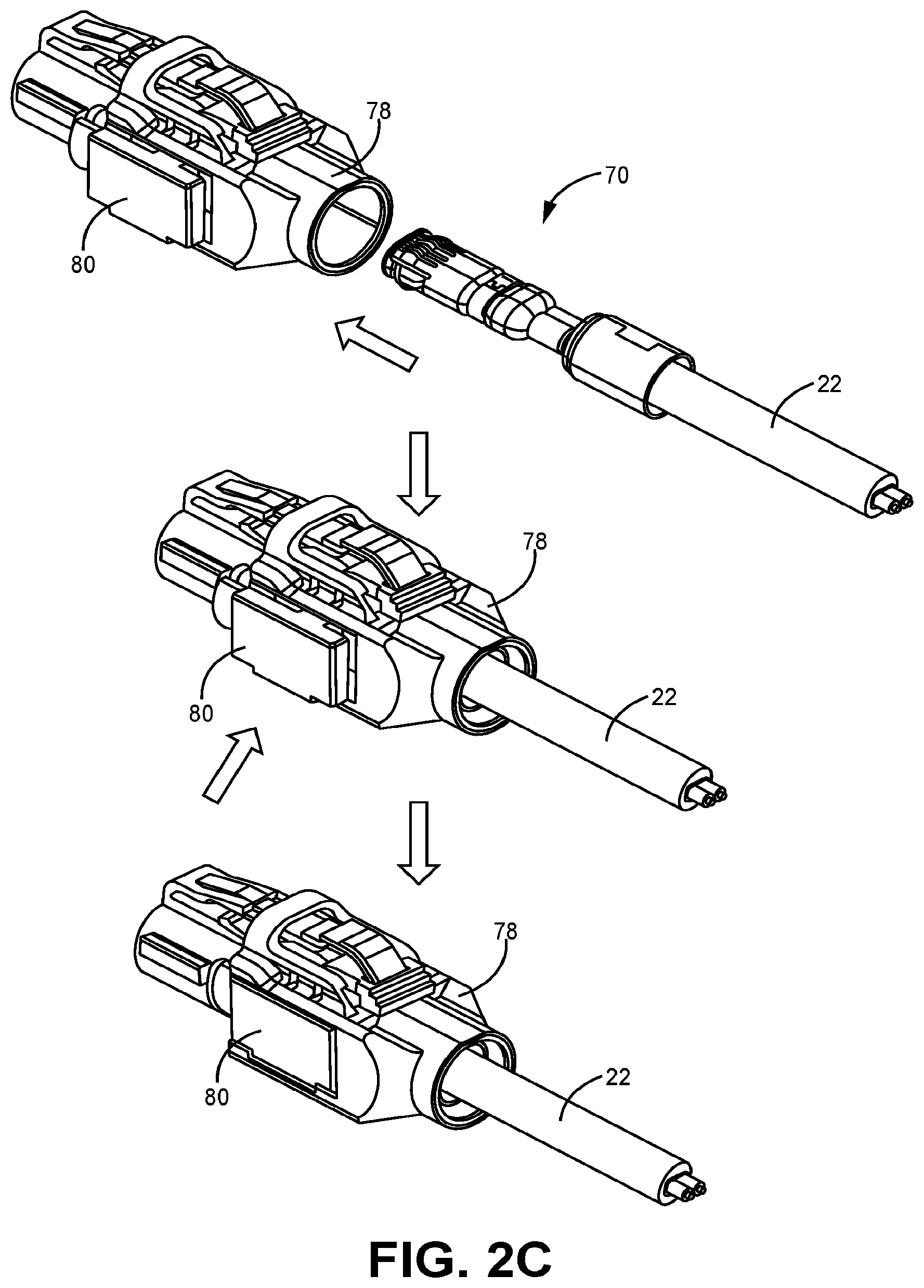Patent US12100915 Figure 4 – Shielded electrical connector for automotive applications and method of assembling thereof