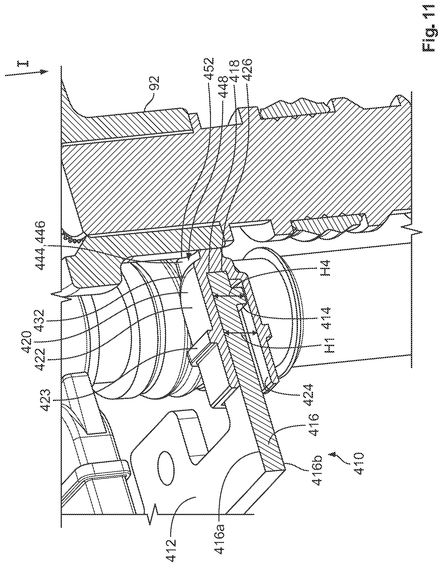 Patent US12100916 Figure 9 – Temperature measuring device for measuring the temperature of a terminal of an electrical connector